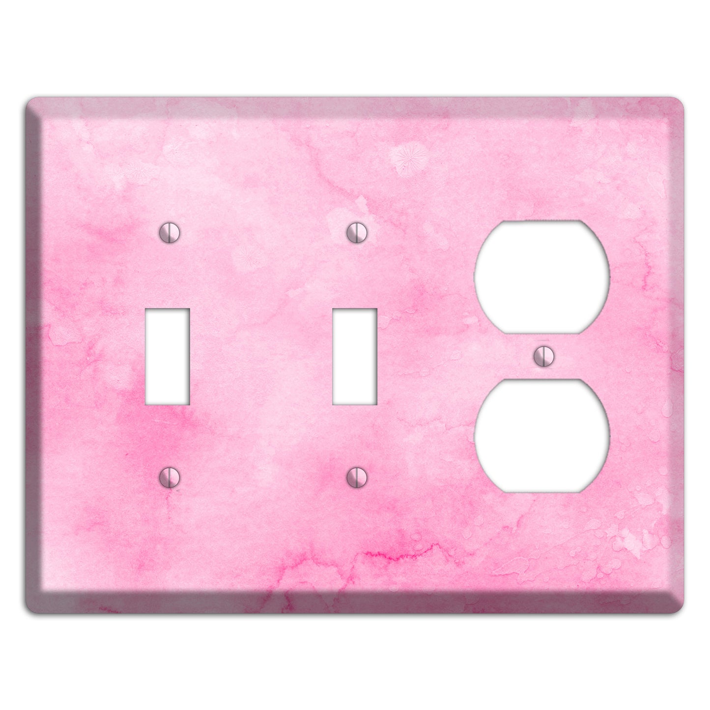 Cinderella Pink Texture 2 Toggle / Duplex Wallplate