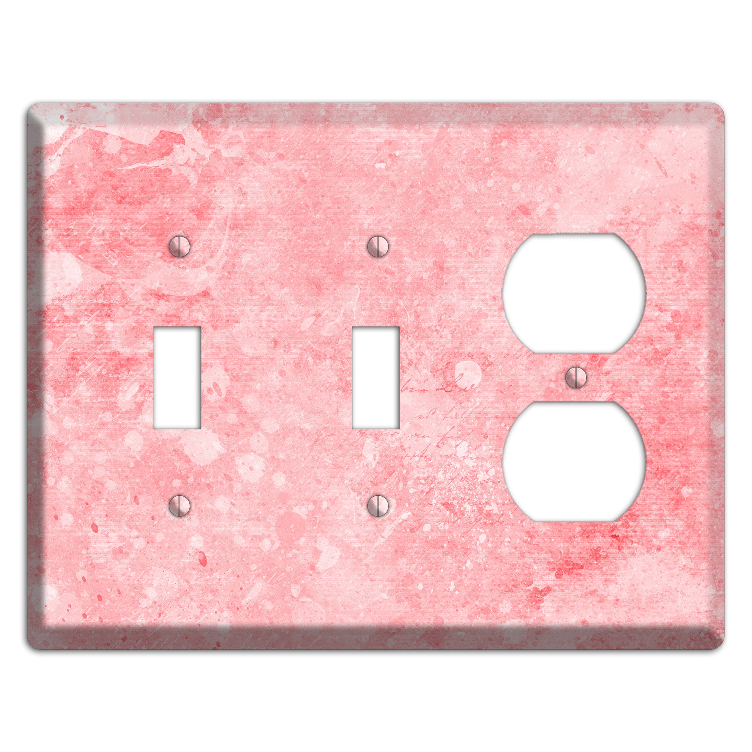 Rose Fog Soft Coral 2 Toggle / Duplex Wallplate