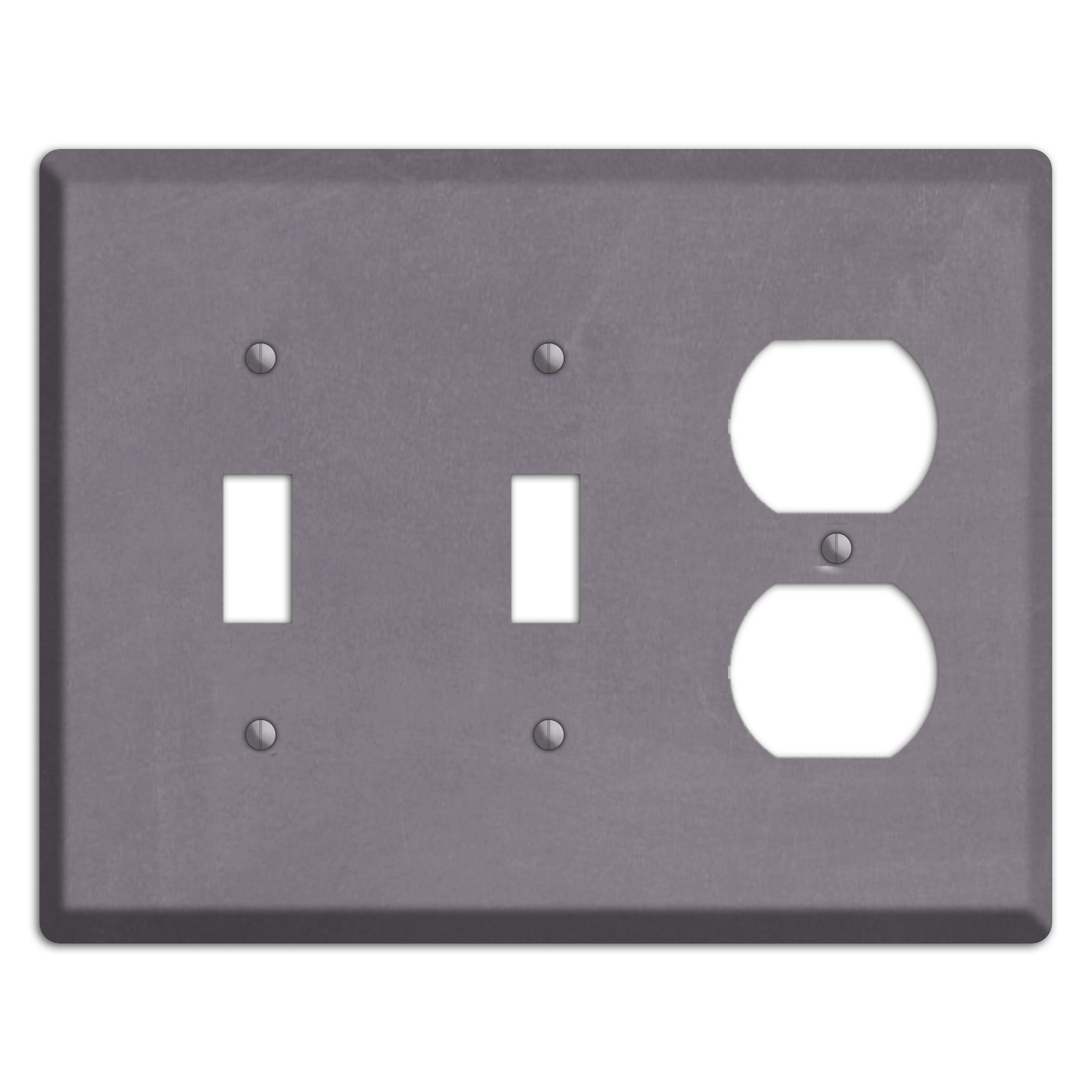 Chalk Purple 2 Toggle / Duplex Wallplate