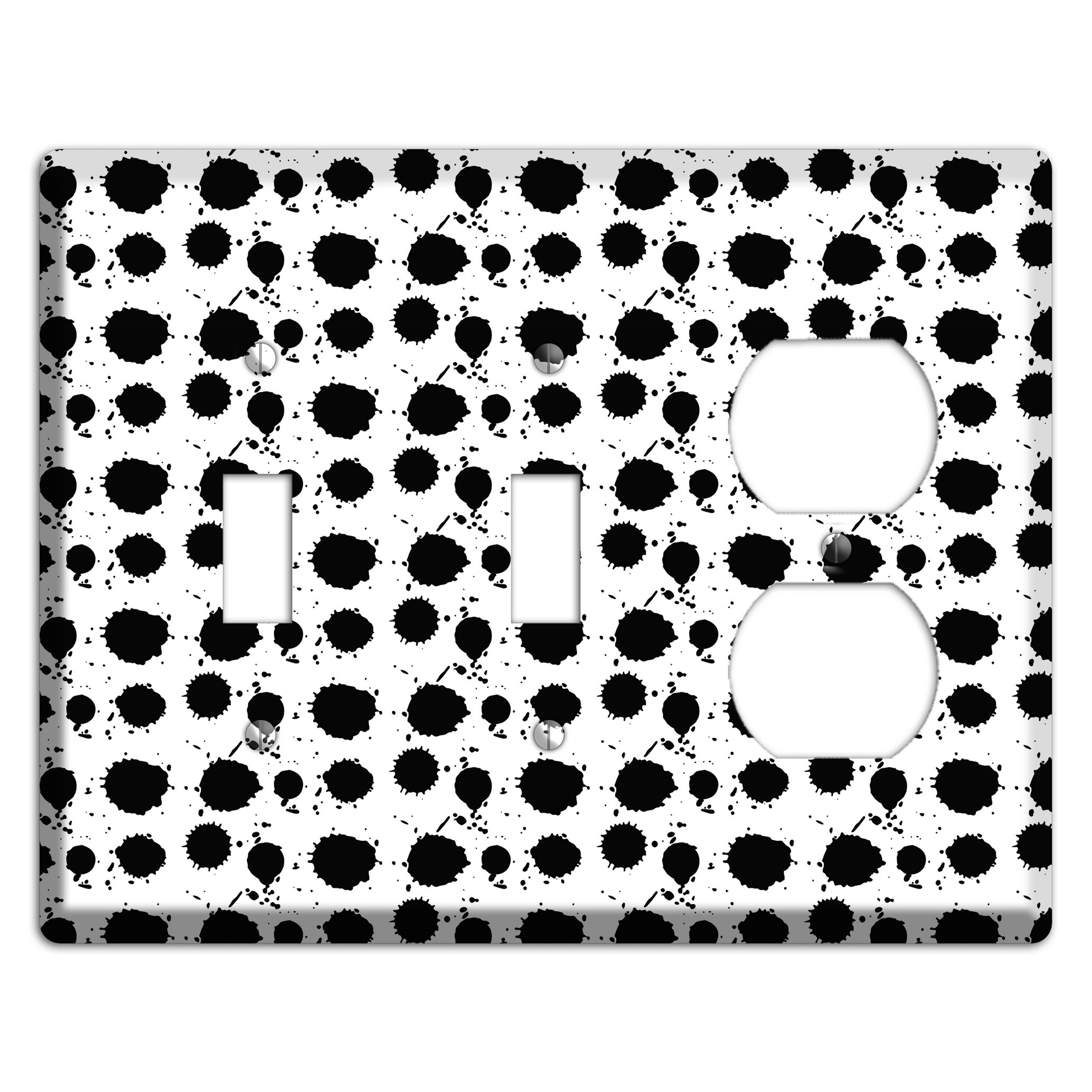 Ink Drops 7 2 Toggle / Duplex Wallplate