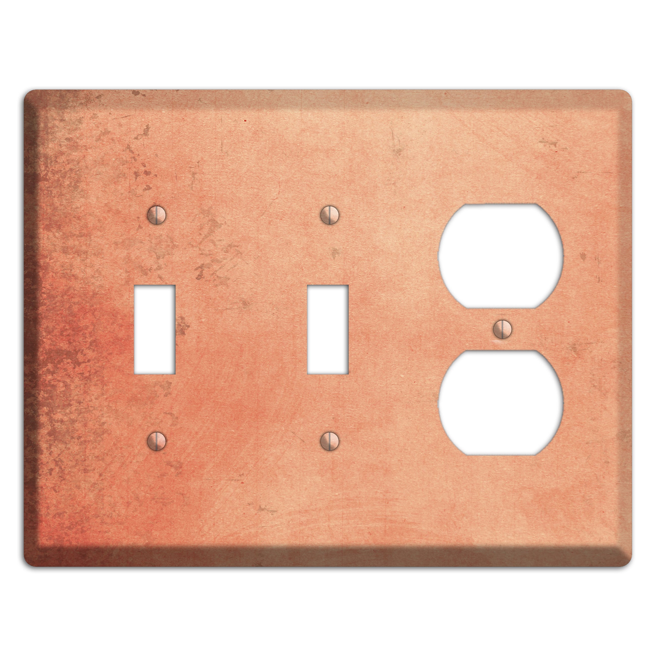 Tonys pink Vintage Grunge 2 Toggle / Duplex Wallplate