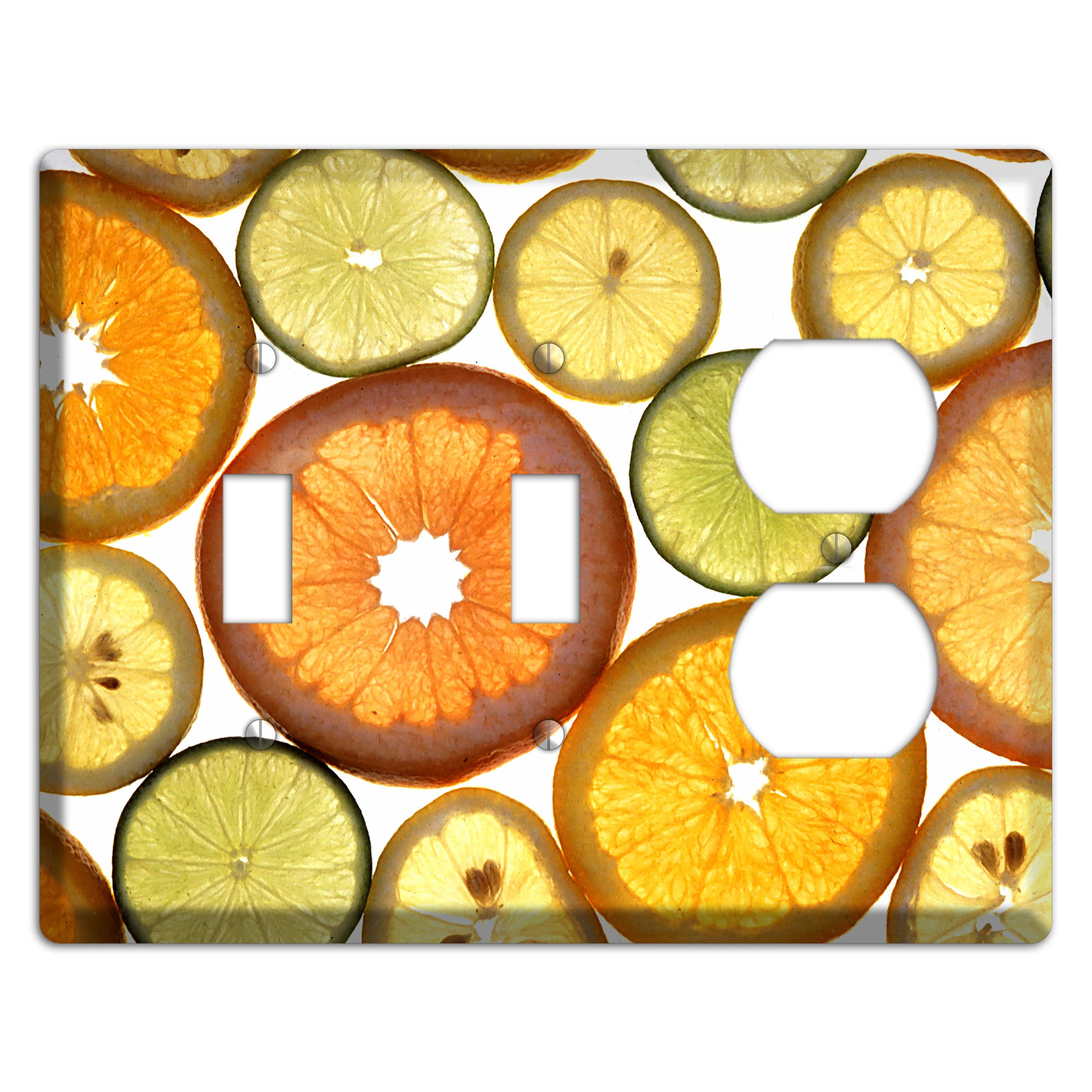 Fruit 2 Toggle / Duplex Wallplate