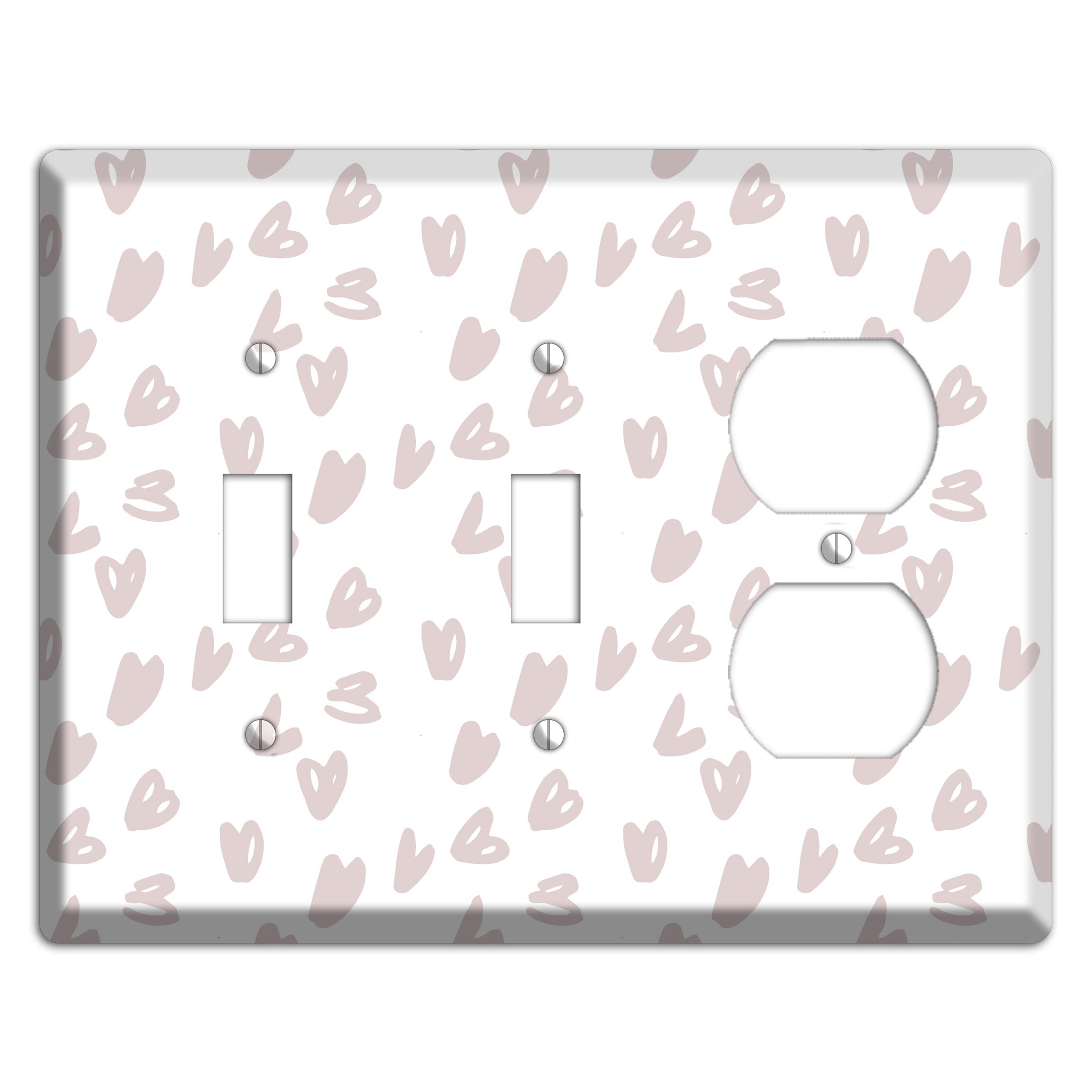 Abstract 21 2 Toggle / Duplex Wallplate