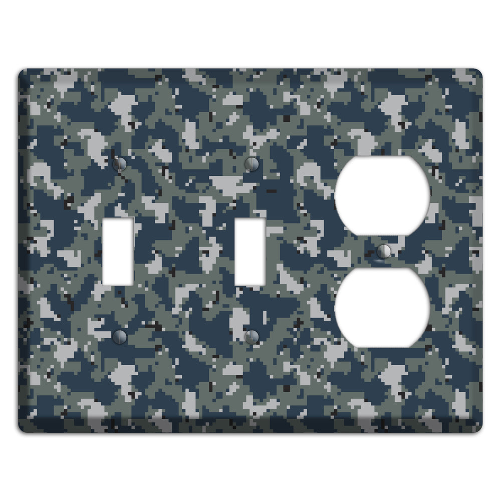 Navy 2007 Camo 2 Toggle / Duplex Wallplate