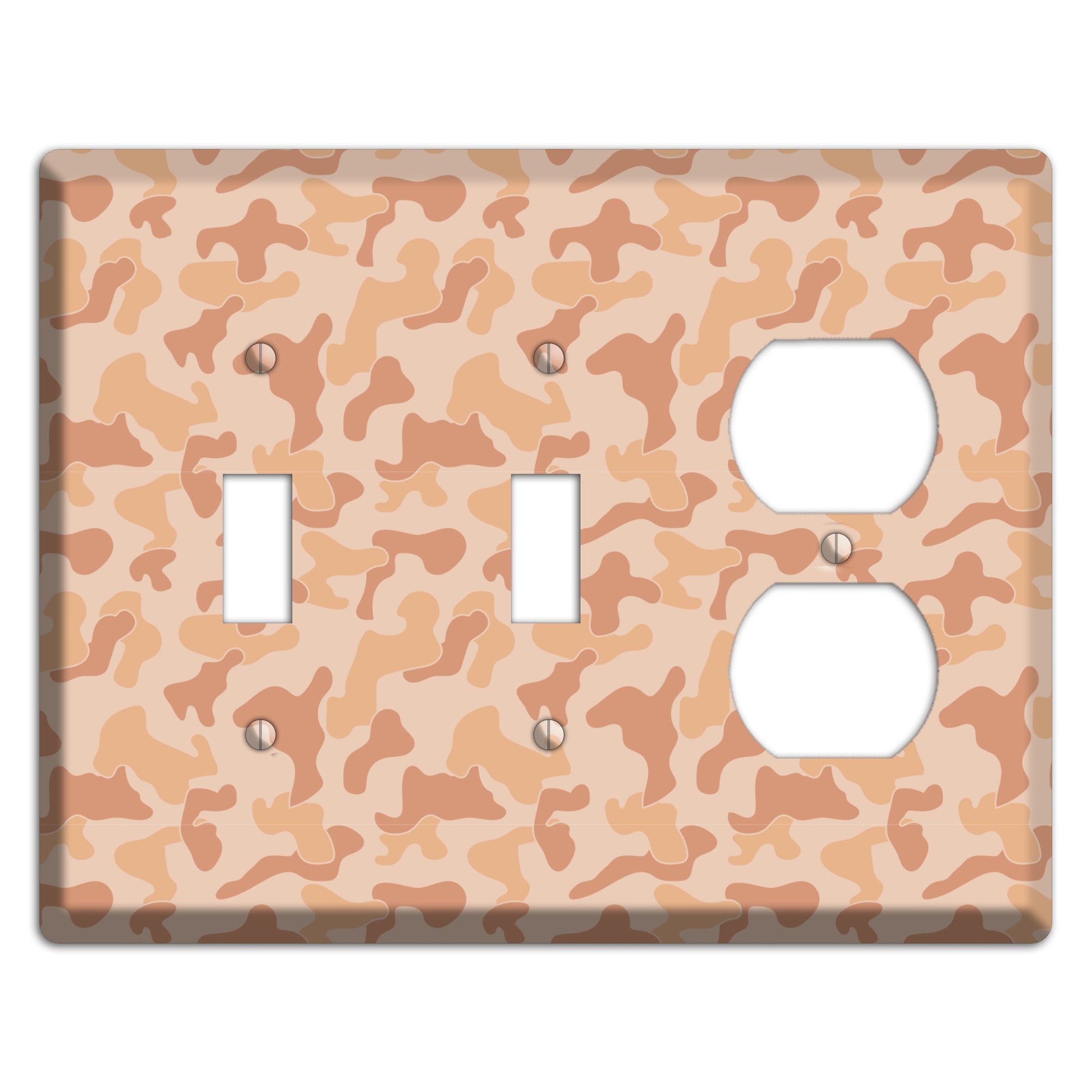 Beach Camo 2 Toggle / Duplex Wallplate