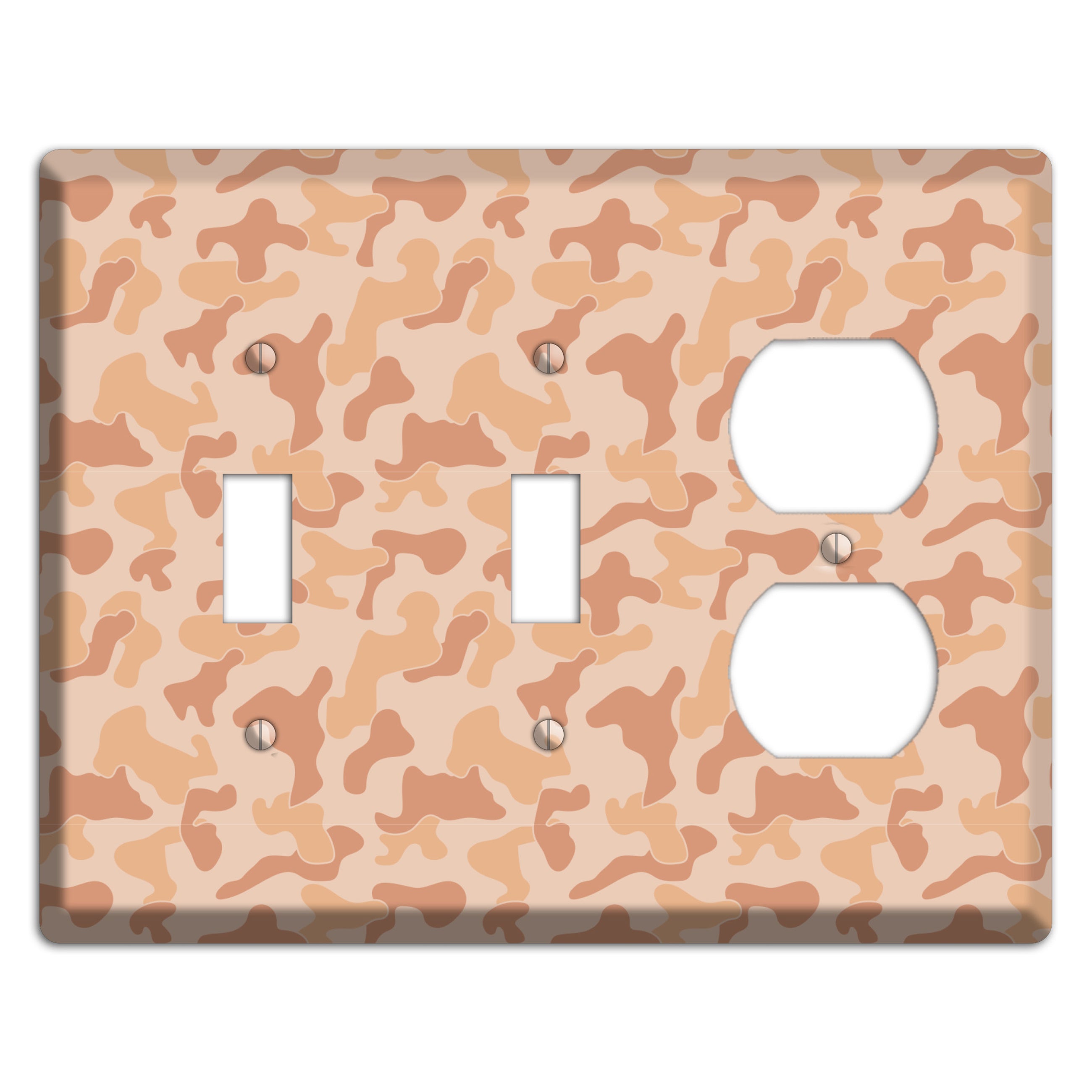 Beach Camo 2 Toggle / Duplex Wallplate