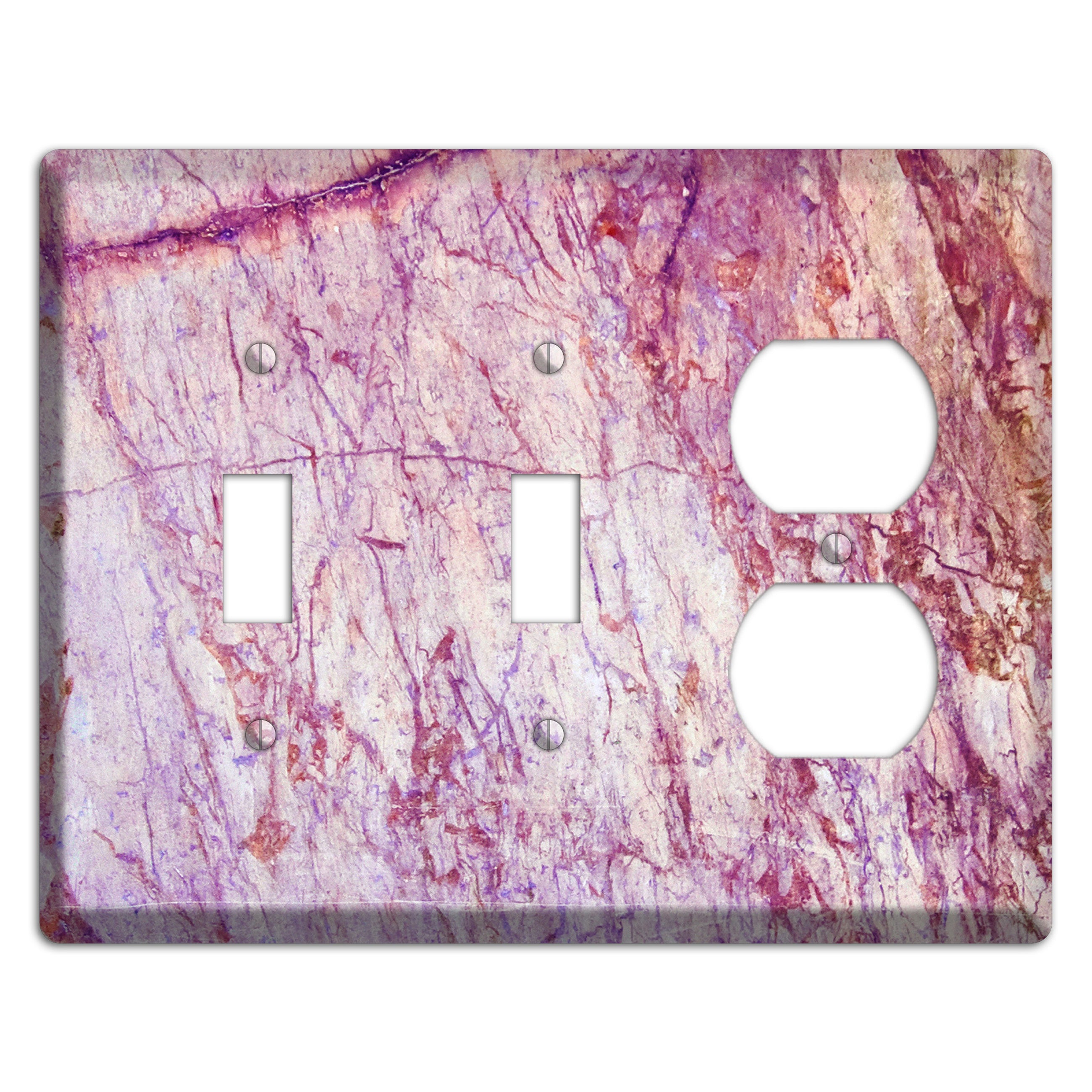 Maverick Marble 2 Toggle / Duplex Wallplate