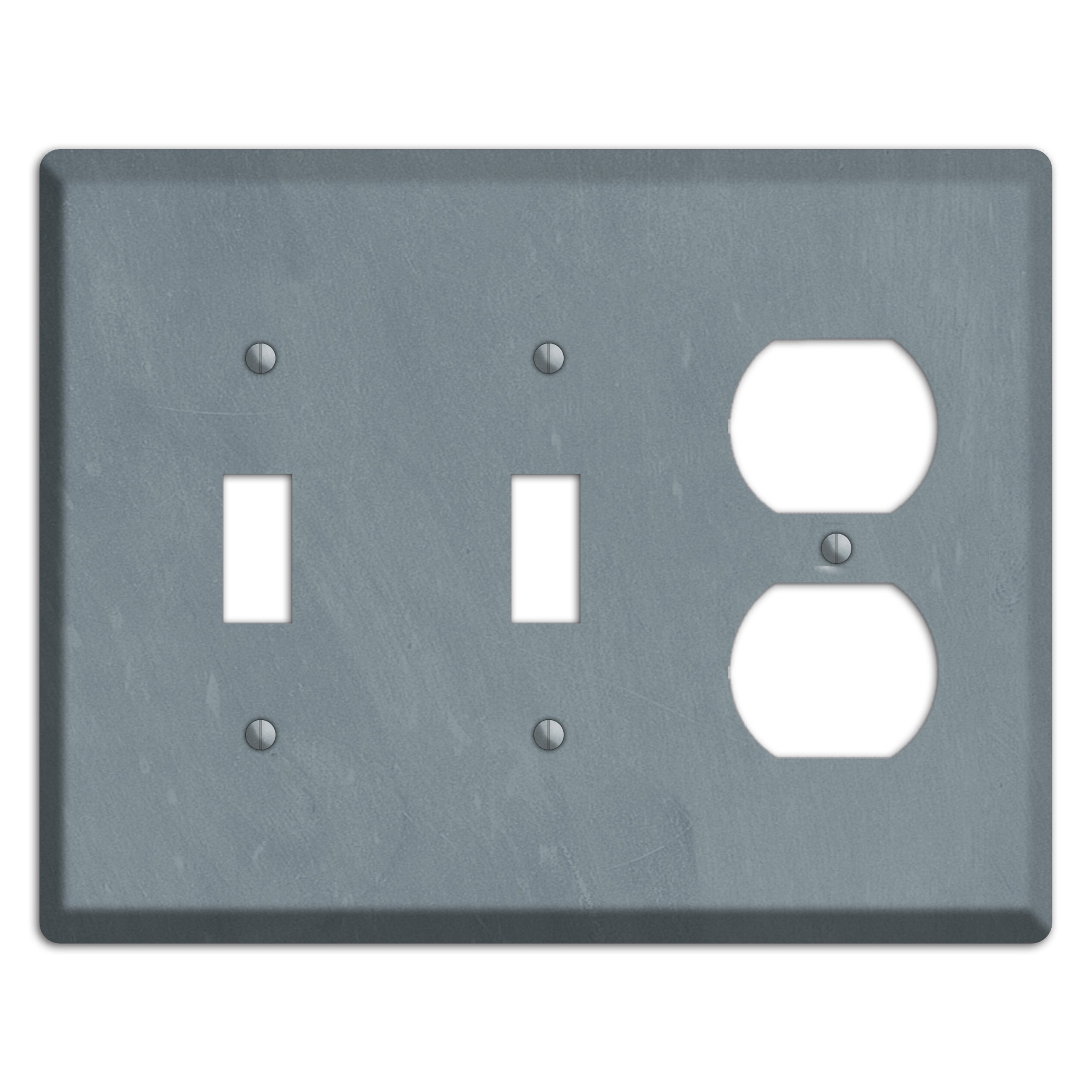Chalk Slate 2 Toggle / Duplex Wallplate