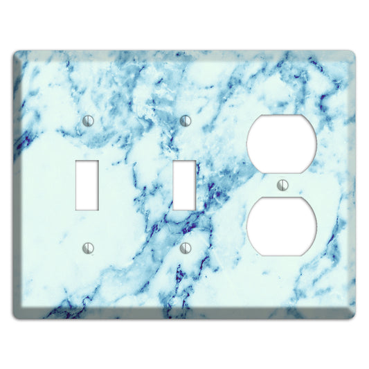 Polar Marble 2 Toggle / Duplex Wallplate