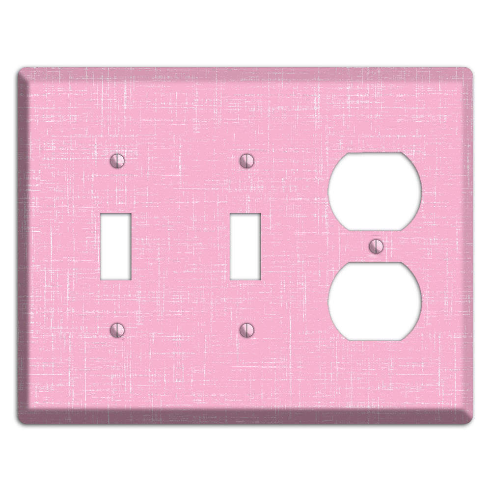 Chantilly Pink Texture 2 Toggle / Duplex Wallplate