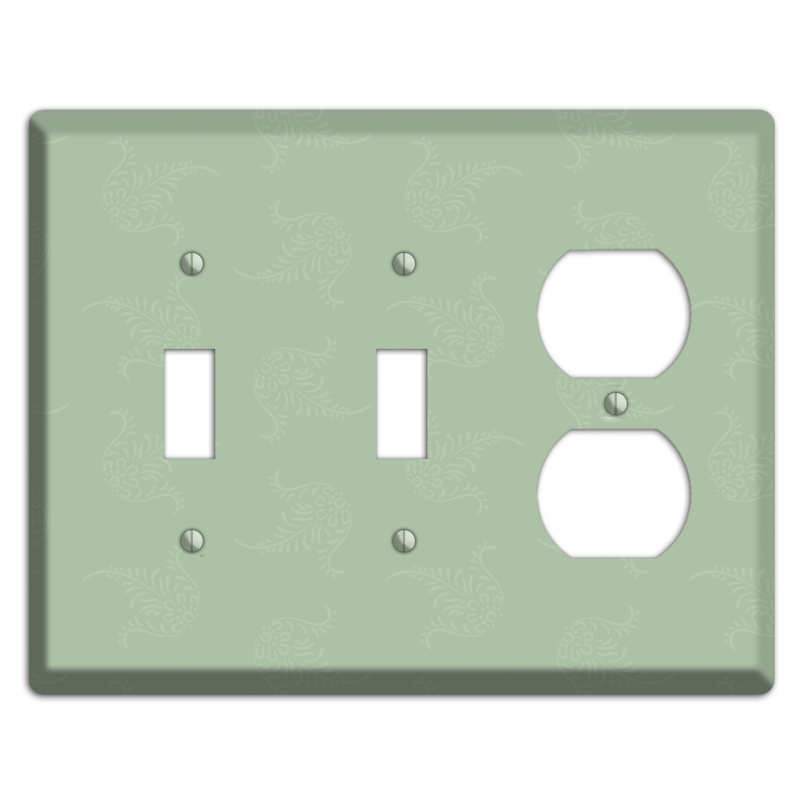 Sage Cartouche 2 Toggle / Duplex Wallplate
