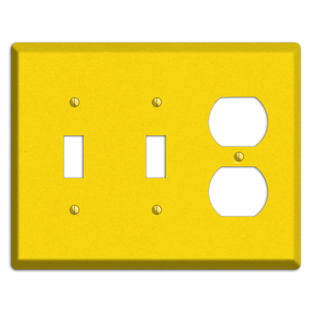 Moon Yellow Kraft 2 Toggle / Duplex Wallplate