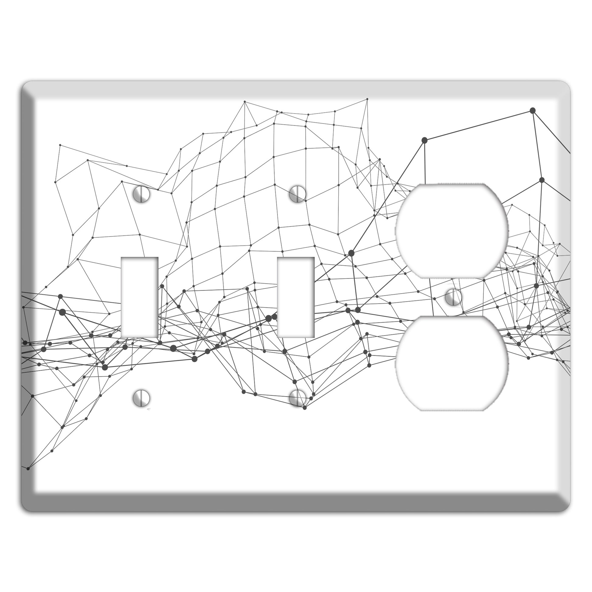 Linear K 2 Toggle / Duplex Wallplate