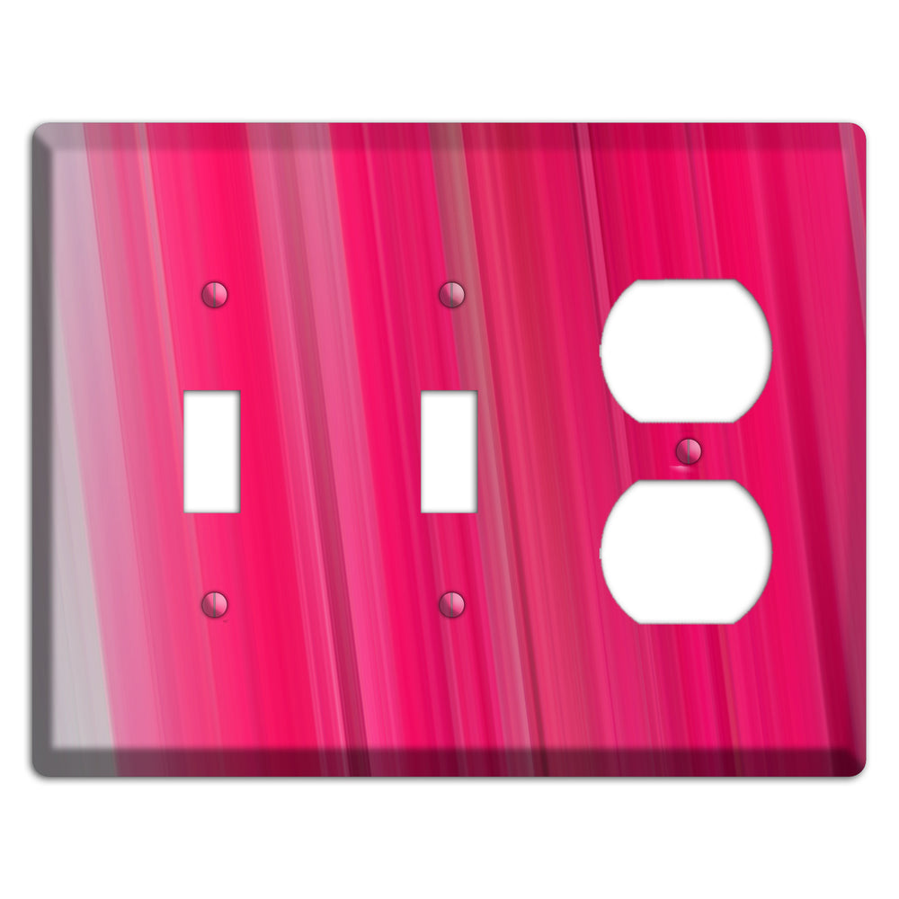 Pink Ray of Light 2 Toggle / Duplex Wallplate