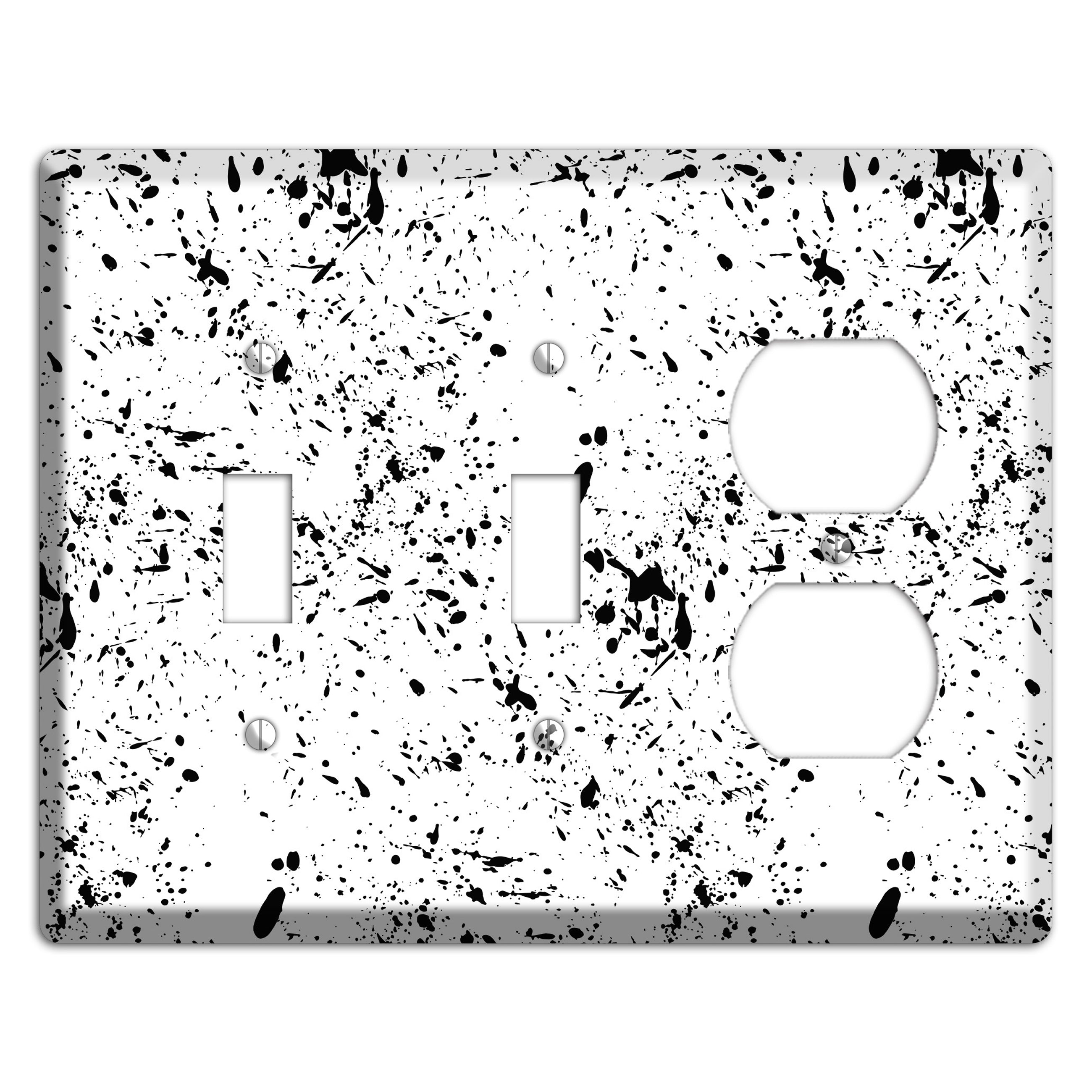 Ink Splash 7 2 Toggle / Duplex Wallplate
