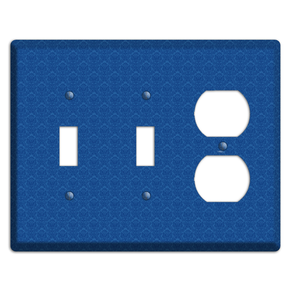 Blue Cartouche 2 Toggle / Duplex Wallplate