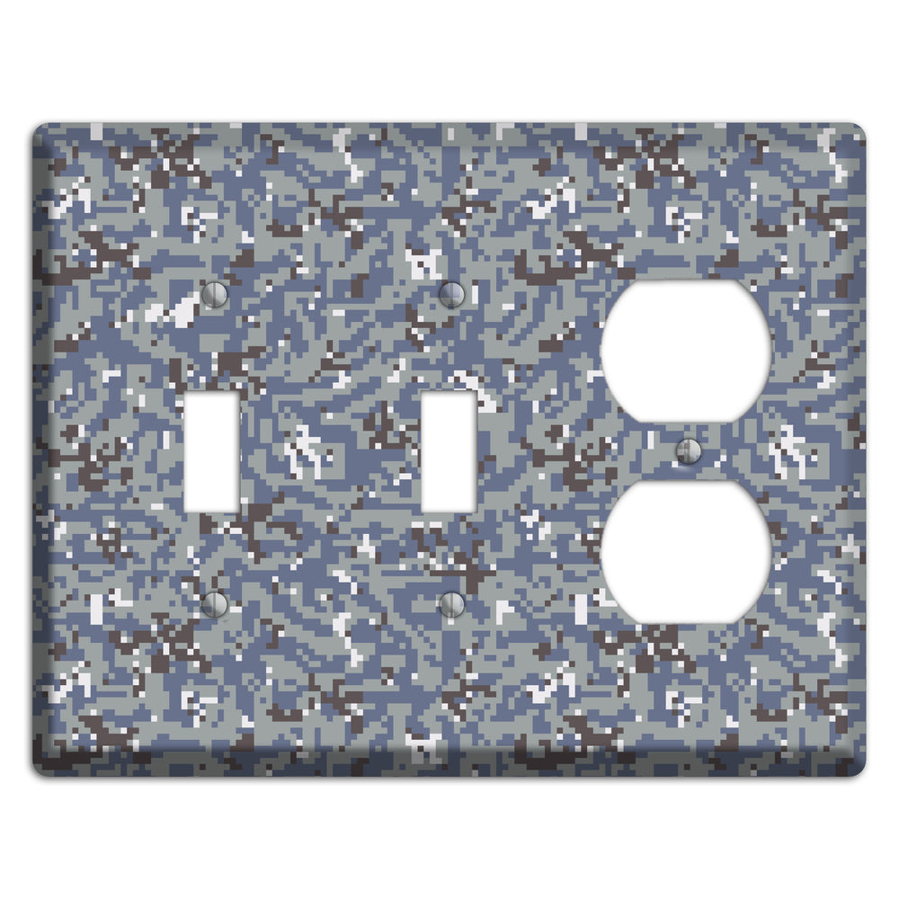 NWU Grey Dom Camo 2 Toggle / Duplex Wallplate