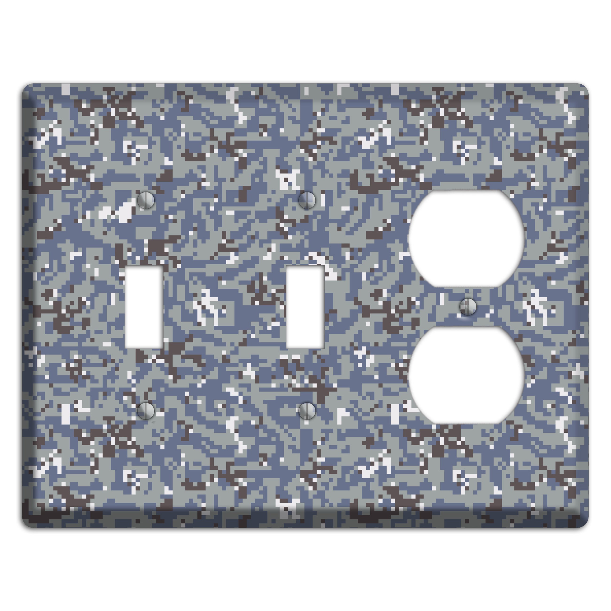 NWU Grey Dom Camo 2 Toggle / Duplex Wallplate