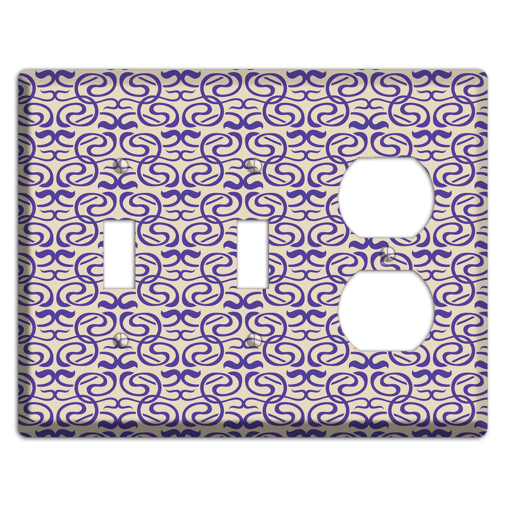 Nouveau Swirls 2 Toggle / Duplex Wallplate