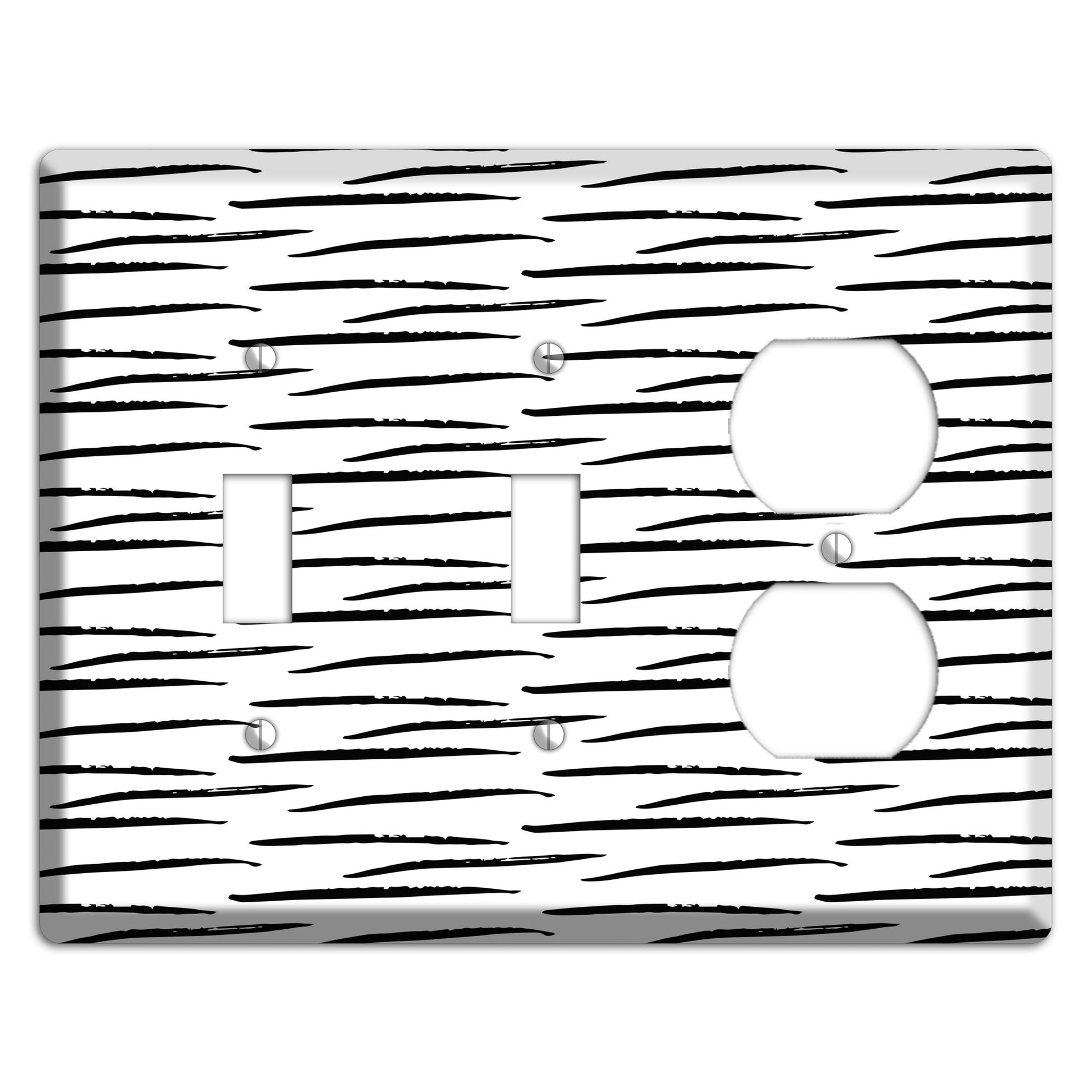 Ink Brushstrokes 9 2 Toggle / Duplex Wallplate