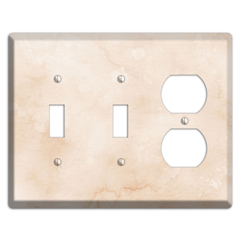 Janna Neutral Texture 2 Toggle / Duplex Wallplate
