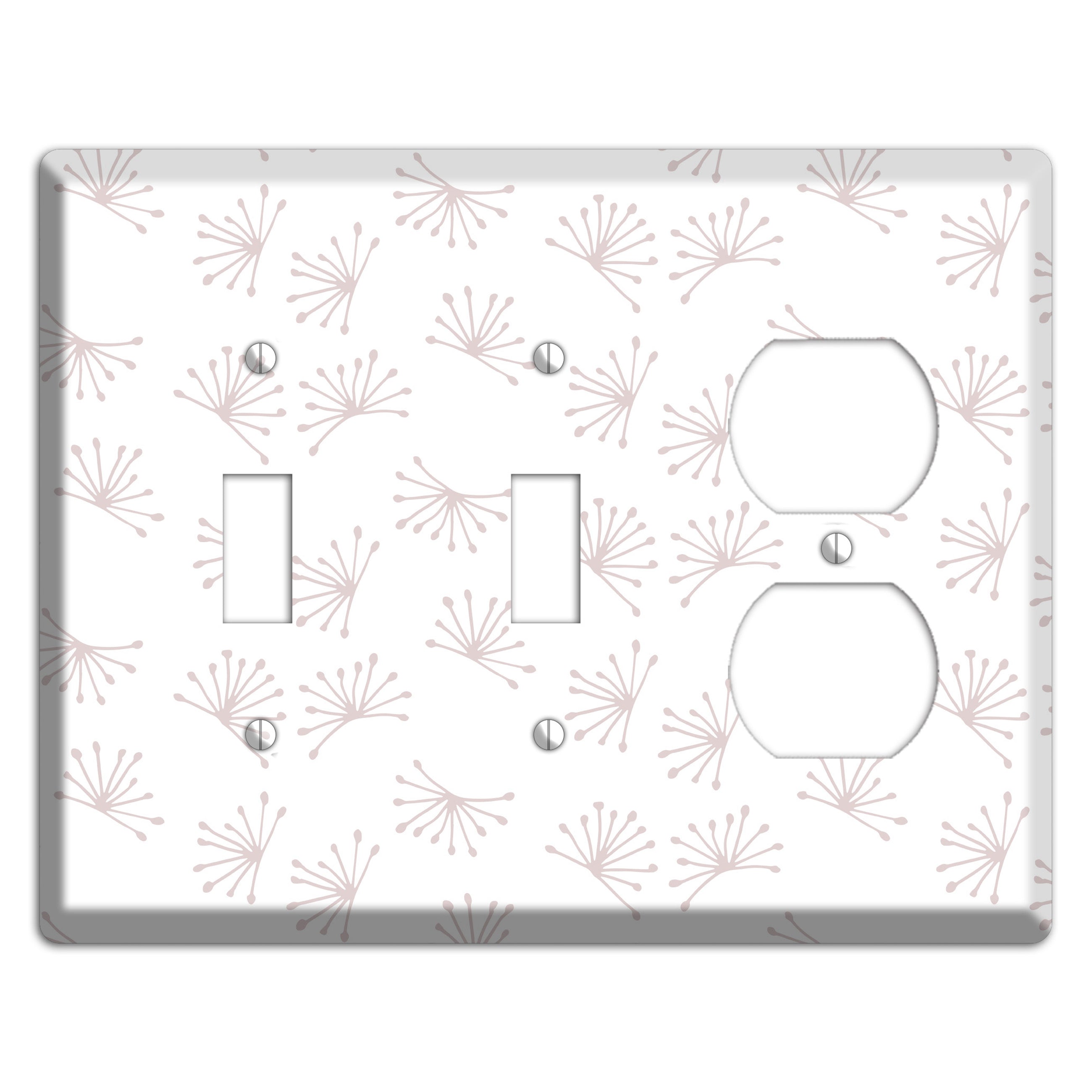 Abstract 2 2 Toggle / Duplex Wallplate