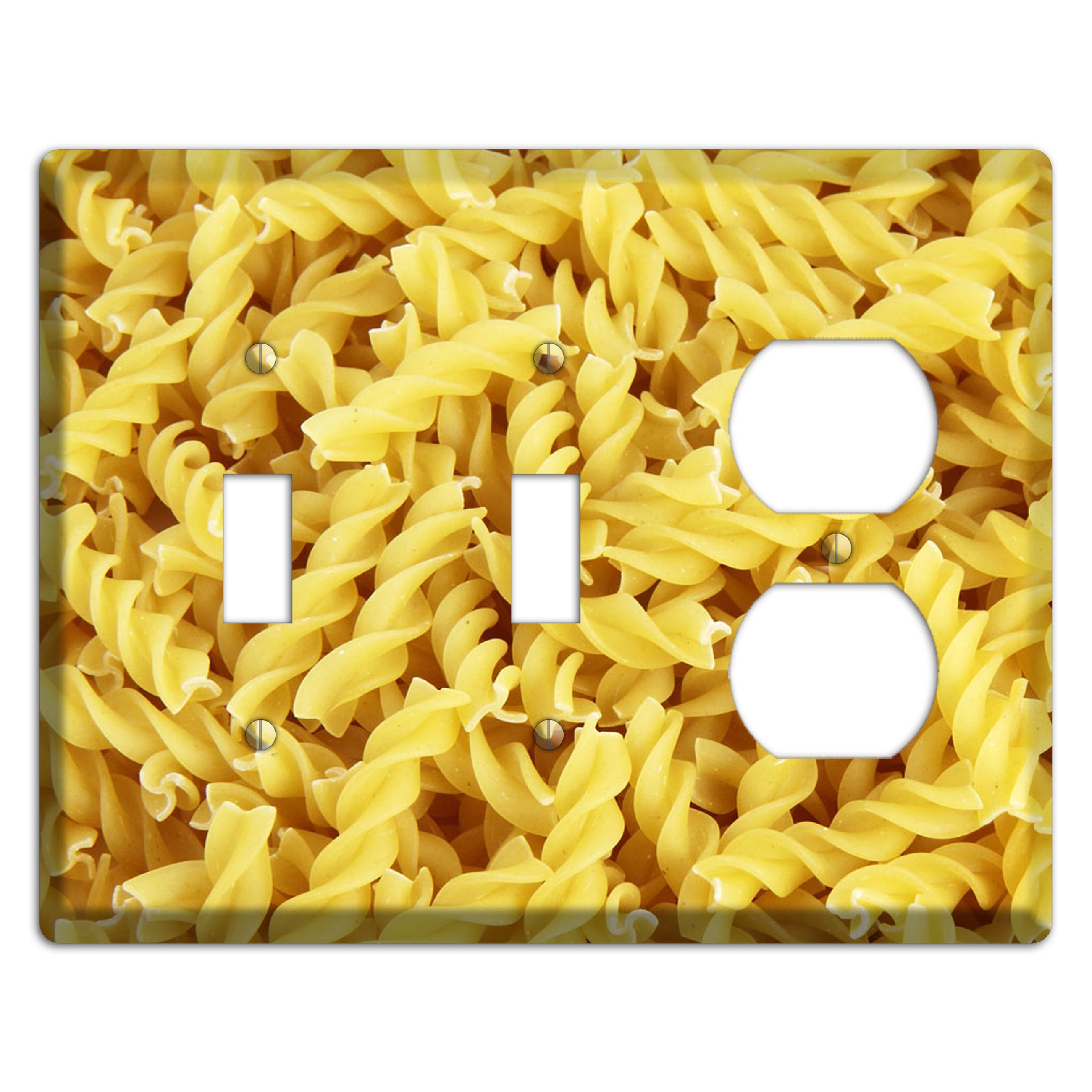 Fusilli 2 Toggle / Duplex Wallplate