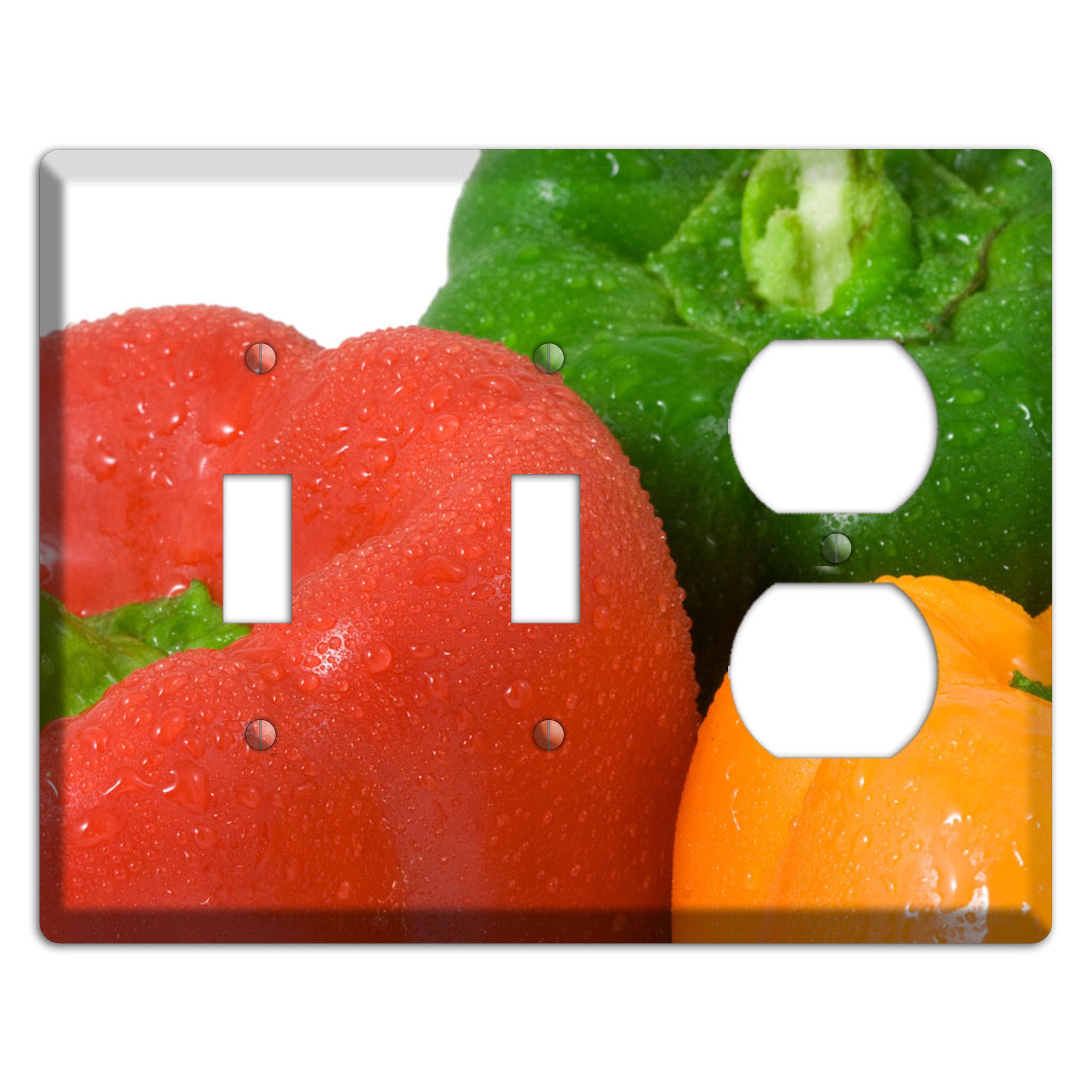 Peppers 2 Toggle / Duplex Wallplate