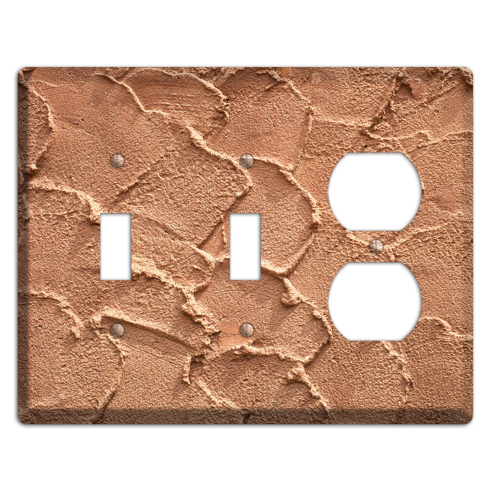 Plaster 5 2 Toggle / Duplex Wallplate