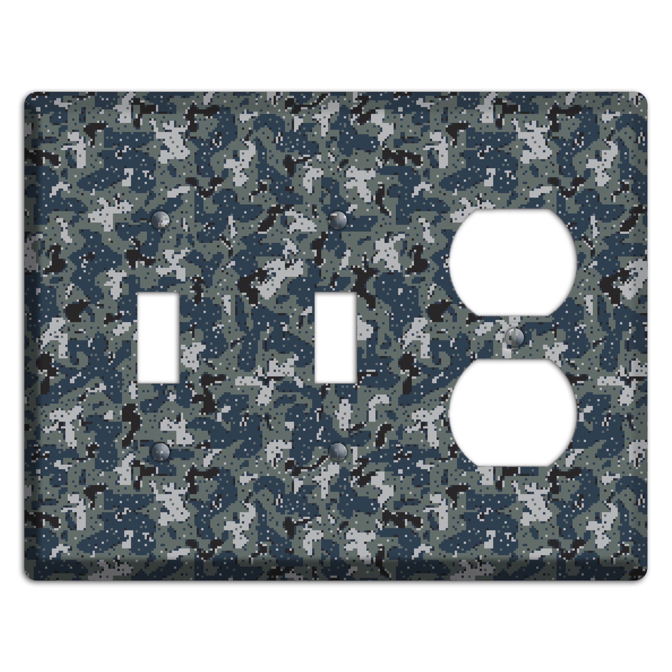 NWU 2007 Camo 2 Toggle / Duplex Wallplate