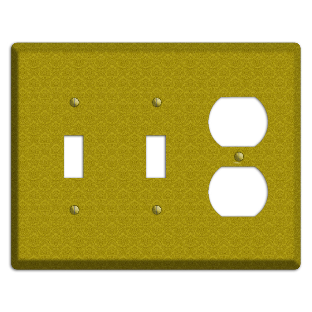 Mustard Cartouche 2 Toggle / Duplex Wallplate