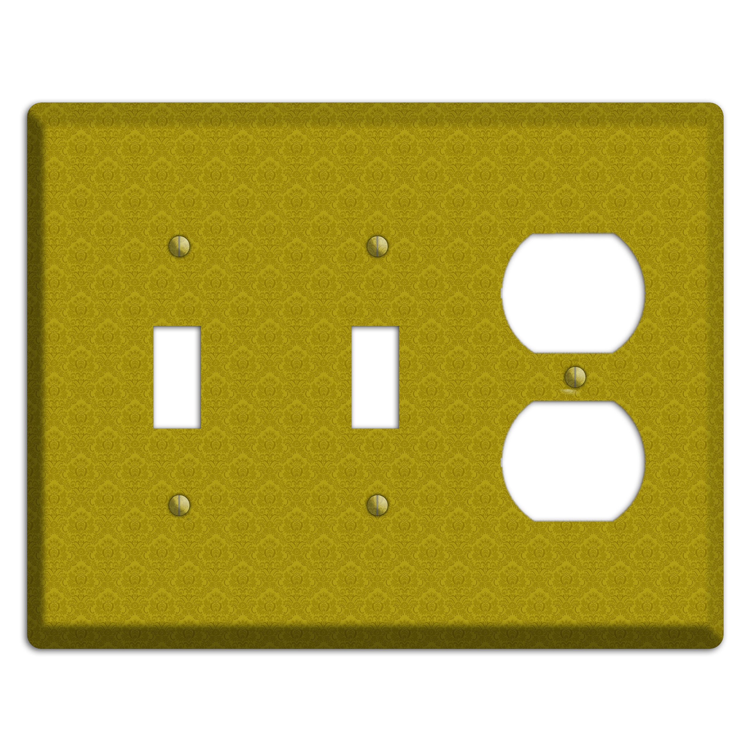 Mustard Cartouche 2 Toggle / Duplex Wallplate