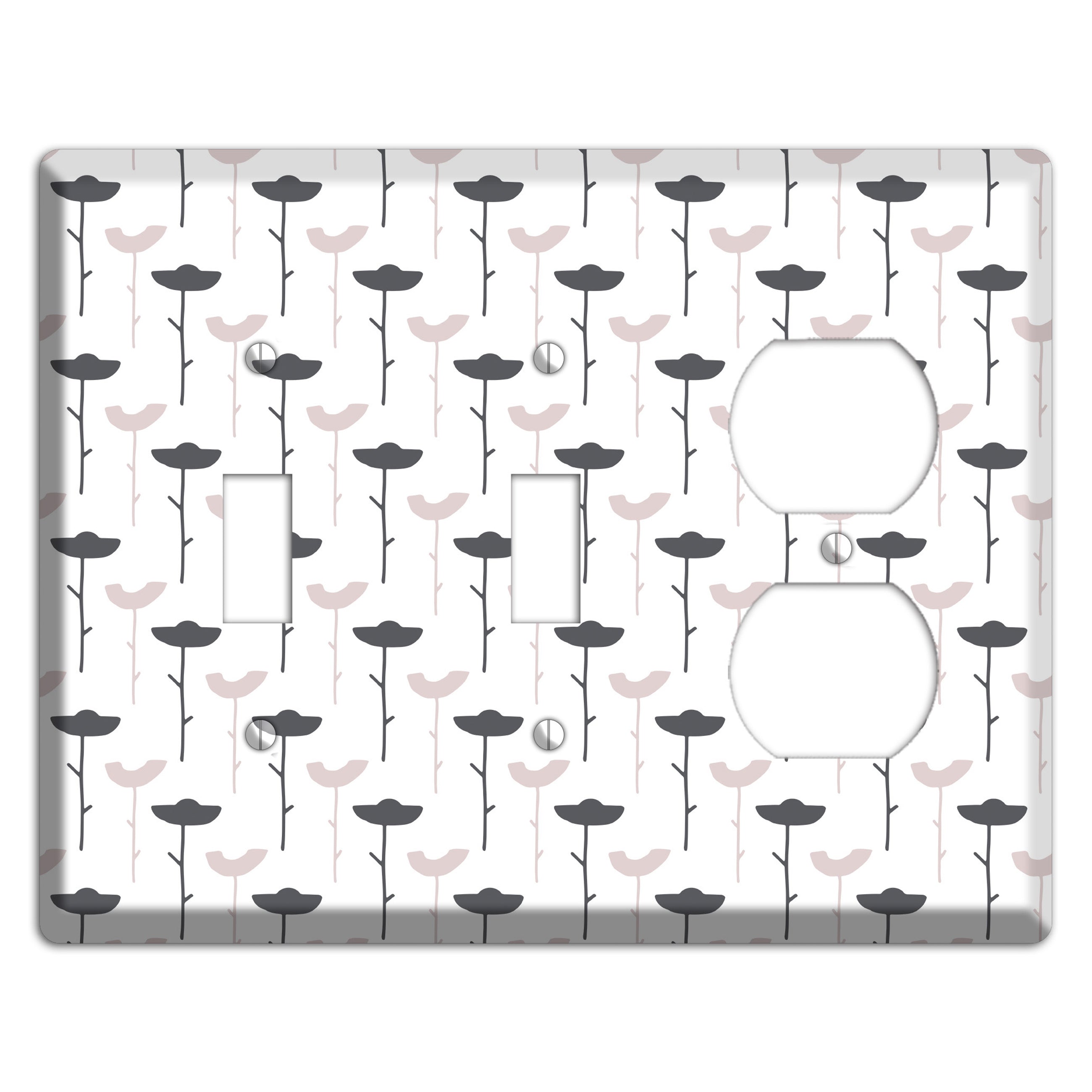 Abstract 6 2 Toggle / Duplex Wallplate