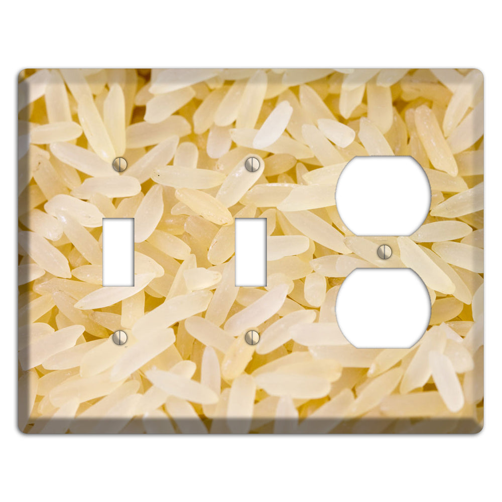 Rice 2 Toggle / Duplex Wallplate