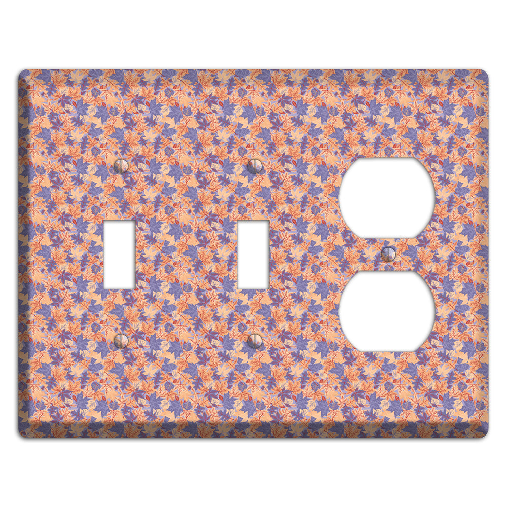 Autumn Leaves Overlay 2 Toggle / Duplex Wallplate