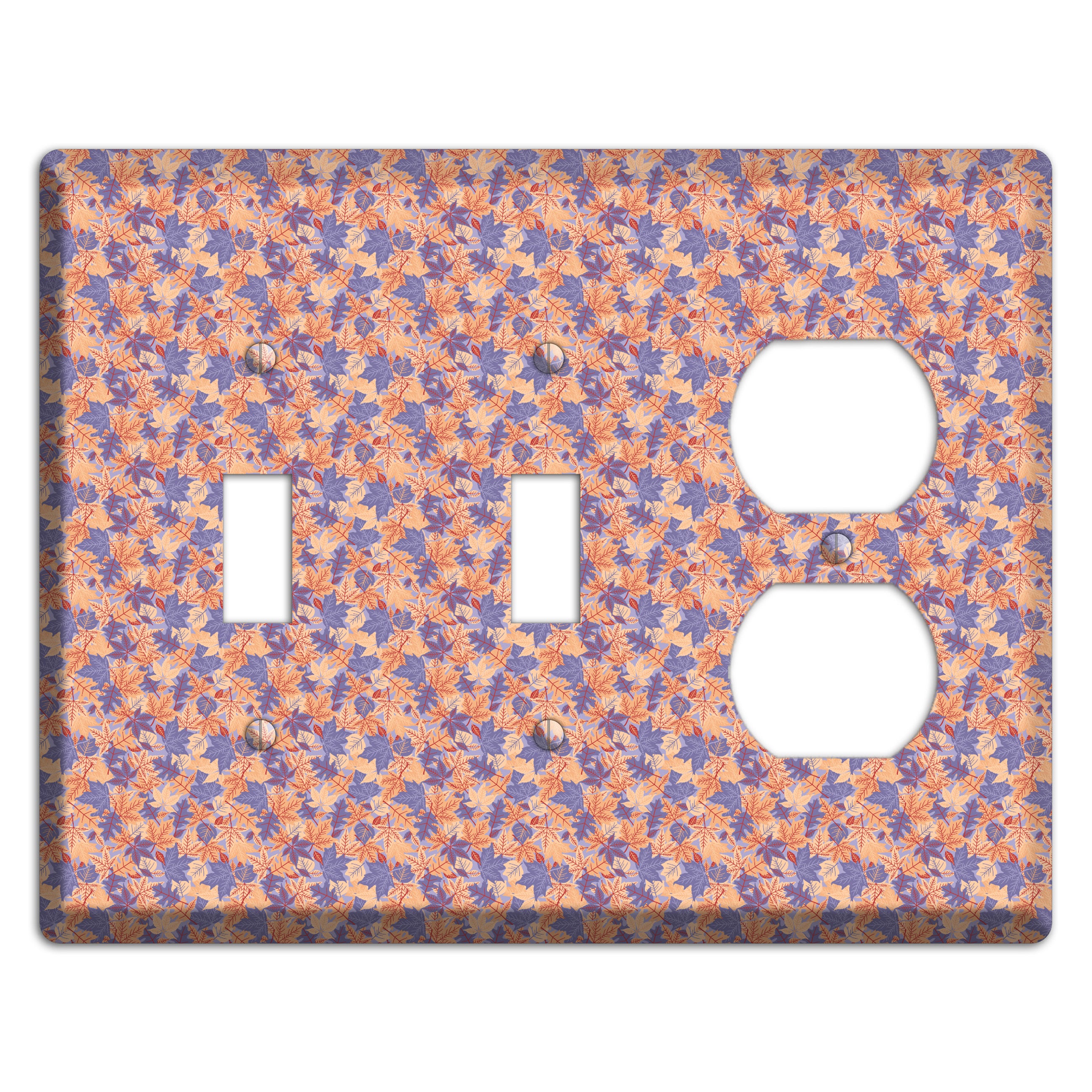 Autumn Leaves Overlay 2 Toggle / Duplex Wallplate