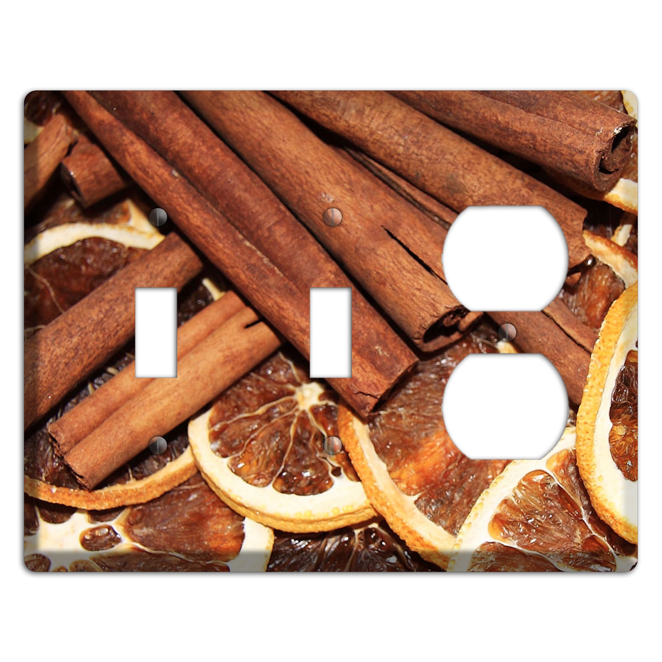 Cinnamon 2 Toggle / Duplex Wallplate