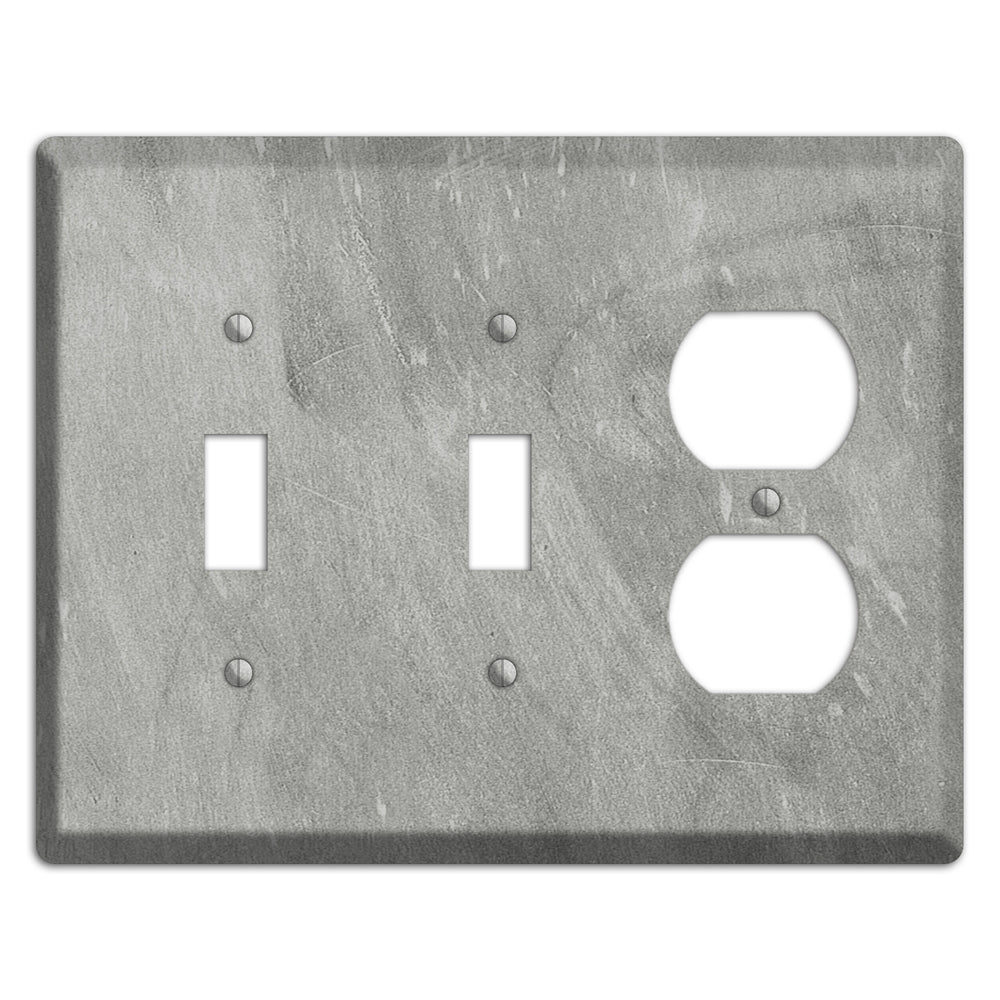 Chalk Grey 2 Toggle / Duplex Wallplate