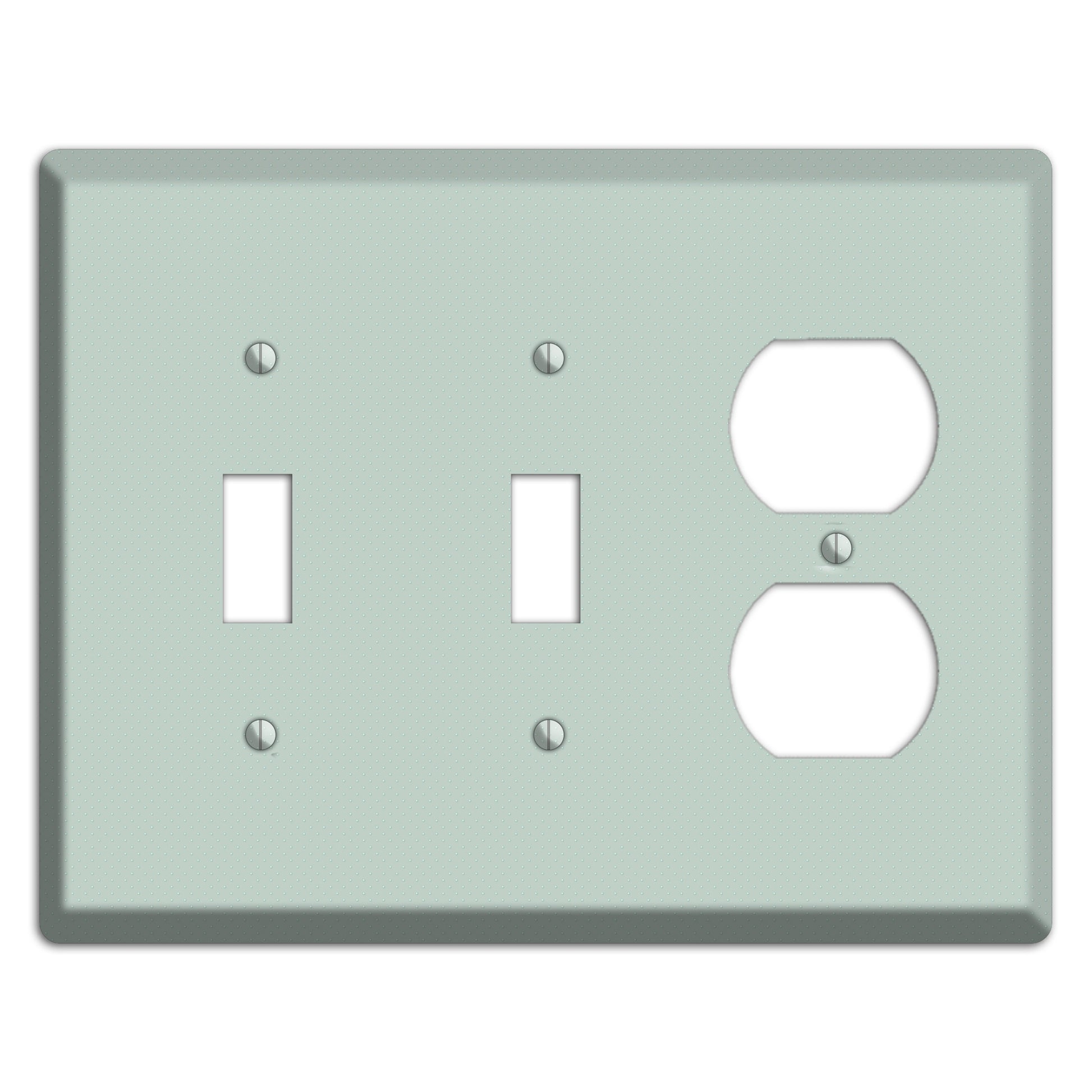 Sage with Tiny Dots 2 Toggle / Duplex Wallplate