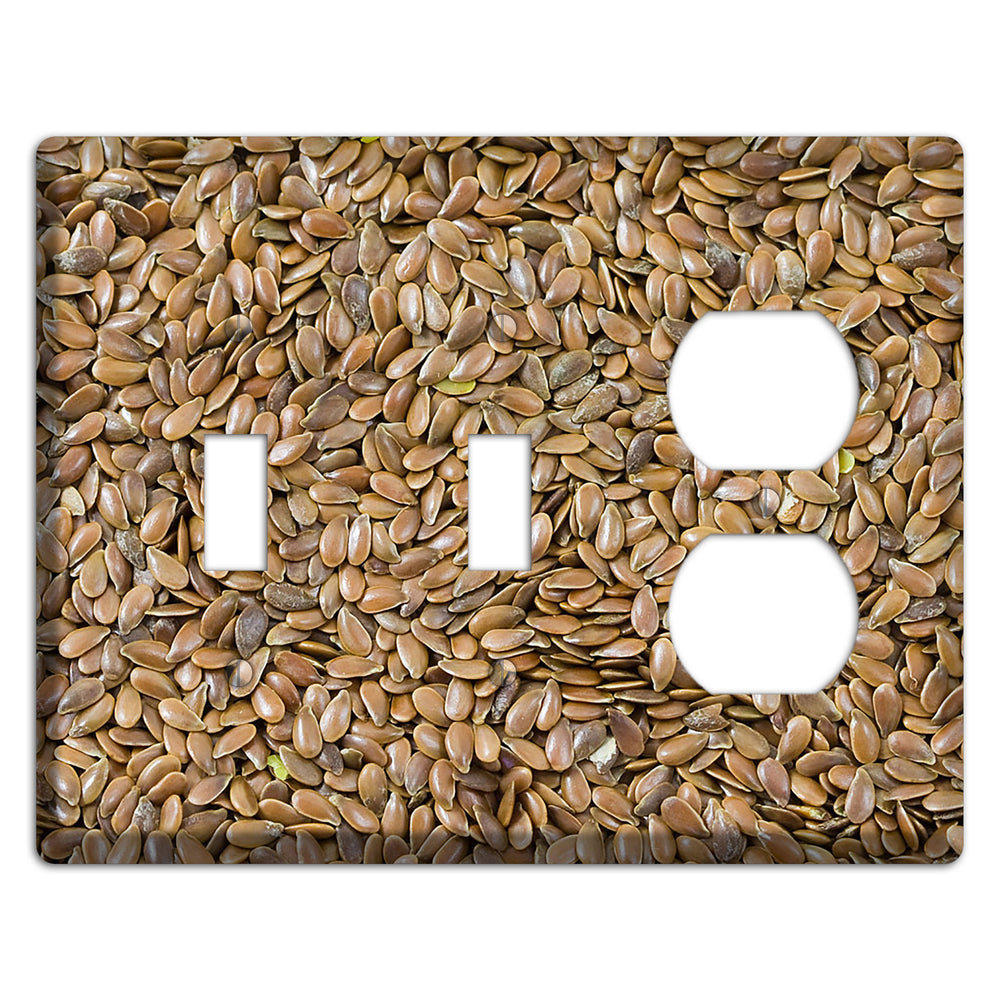 Flax 2 Toggle / Duplex Wallplate