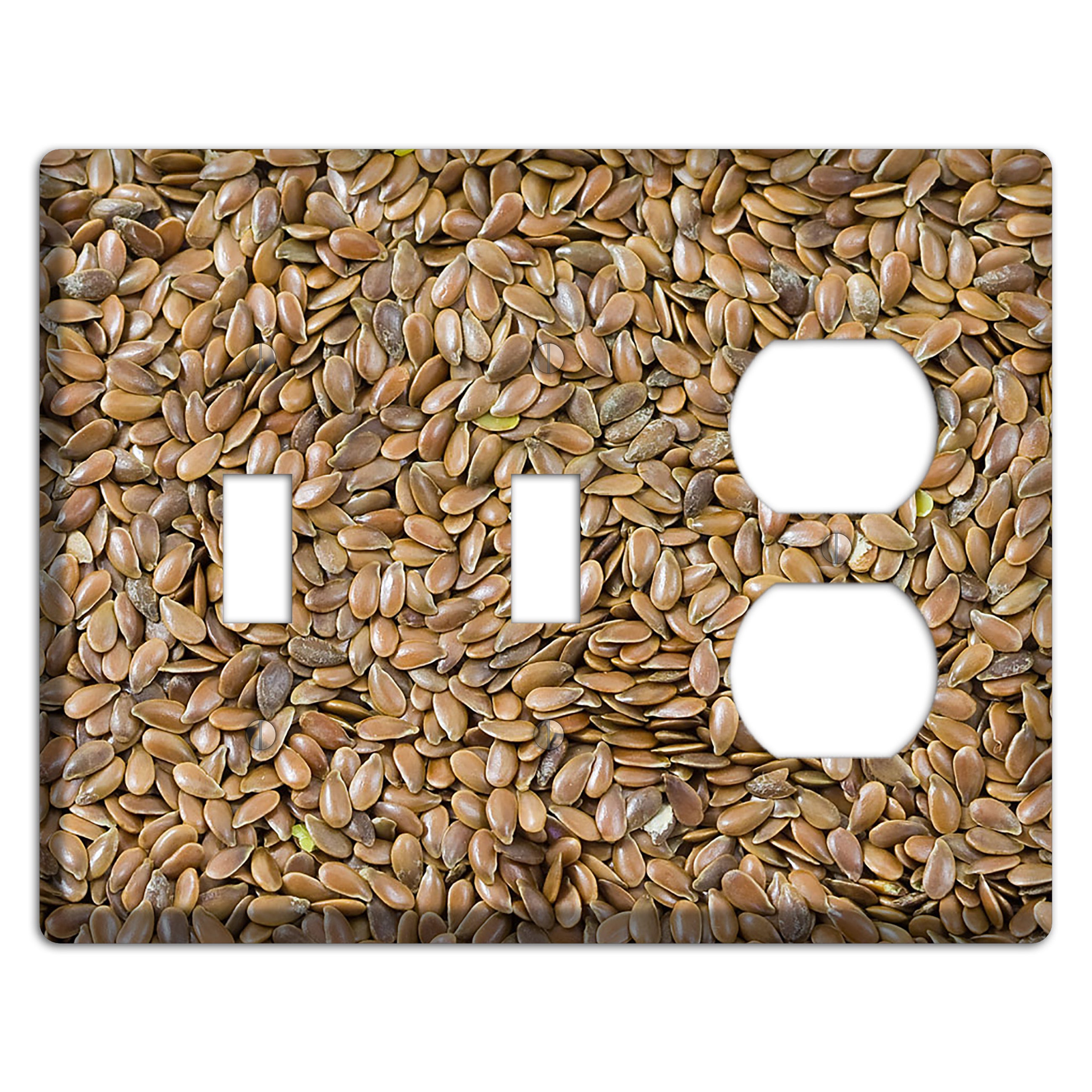 Flax 2 Toggle / Duplex Wallplate