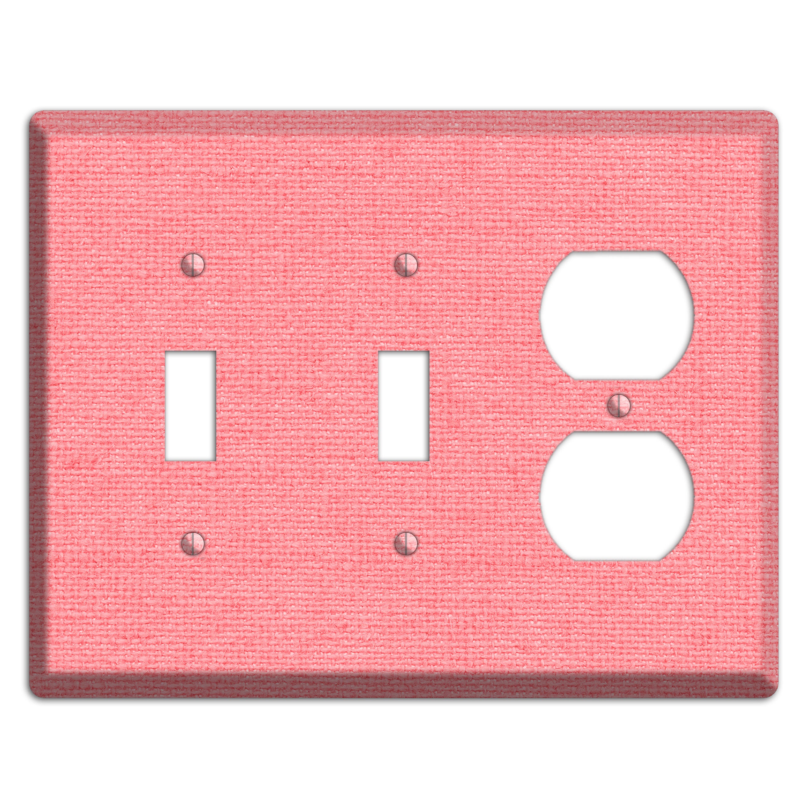 Sweet Pink Soft Coral 2 Toggle / Duplex Wallplate