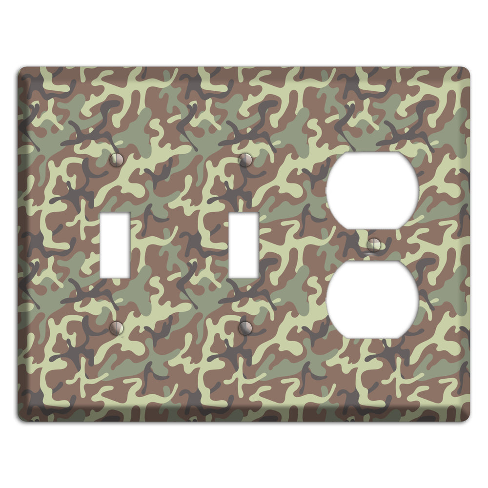 Jungle 1948 Camo 2 Toggle / Duplex Wallplate