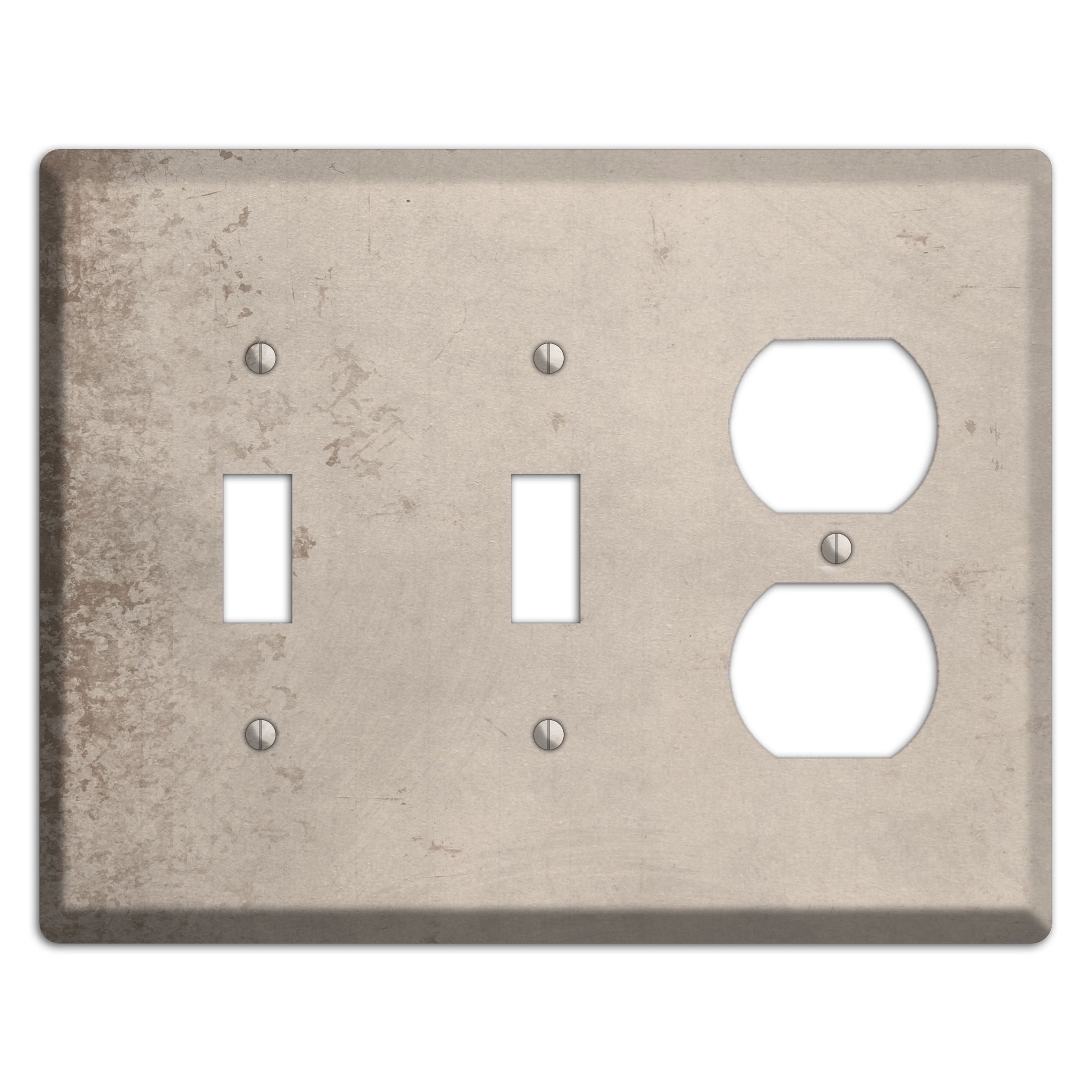Sisal Vintage Grunge 2 Toggle / Duplex Wallplate