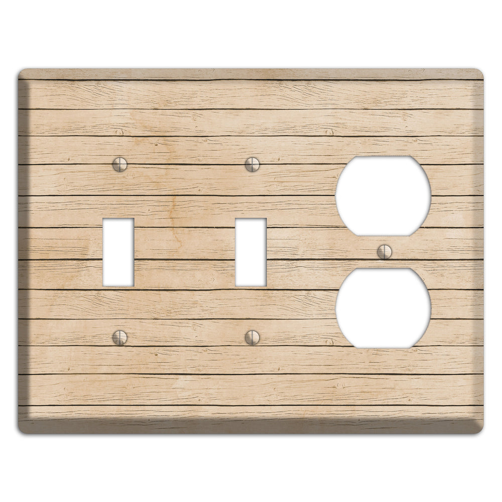 Akaroa Neutral Texture 2 Toggle / Duplex Wallplate
