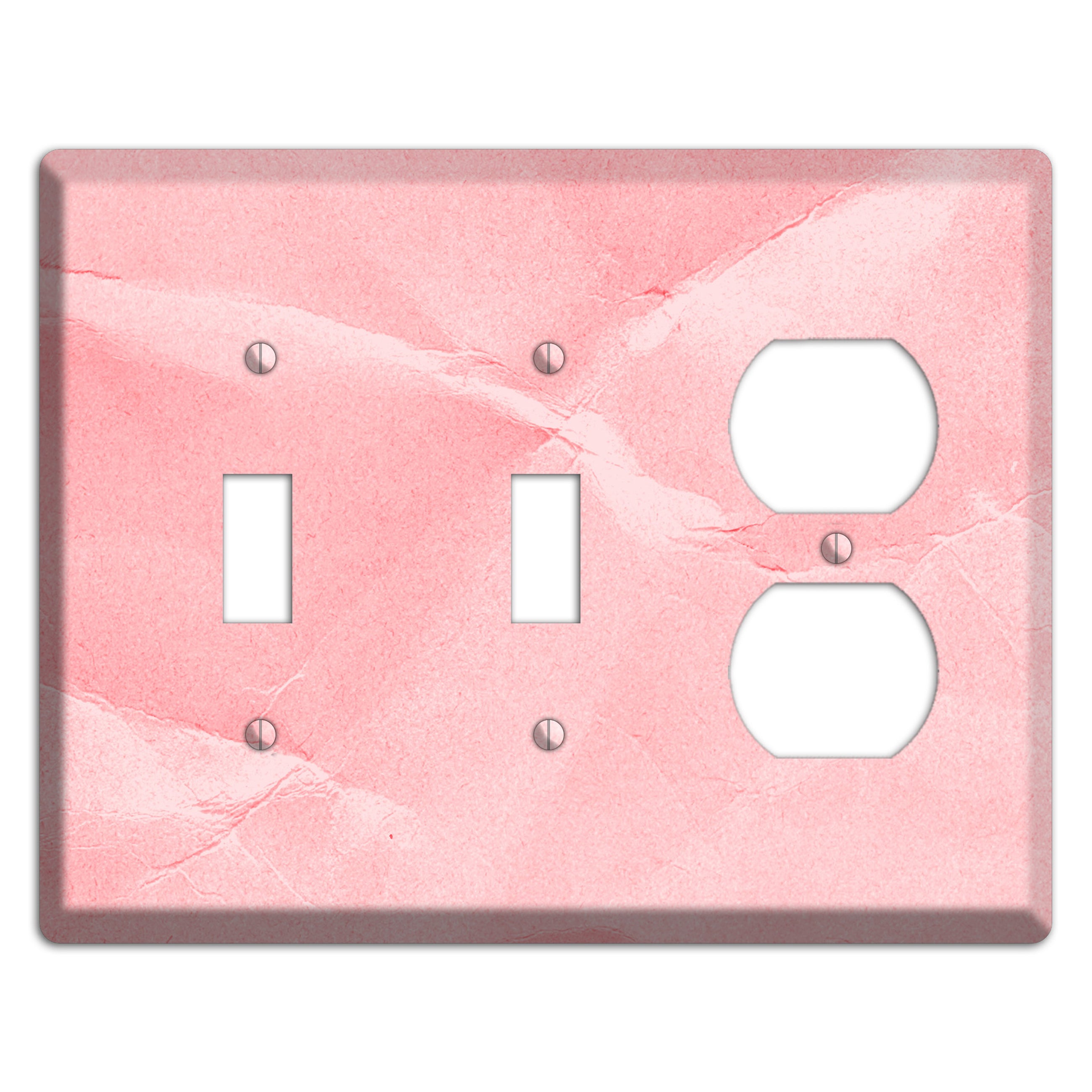 Pink Soft Coral 2 Toggle / Duplex Wallplate