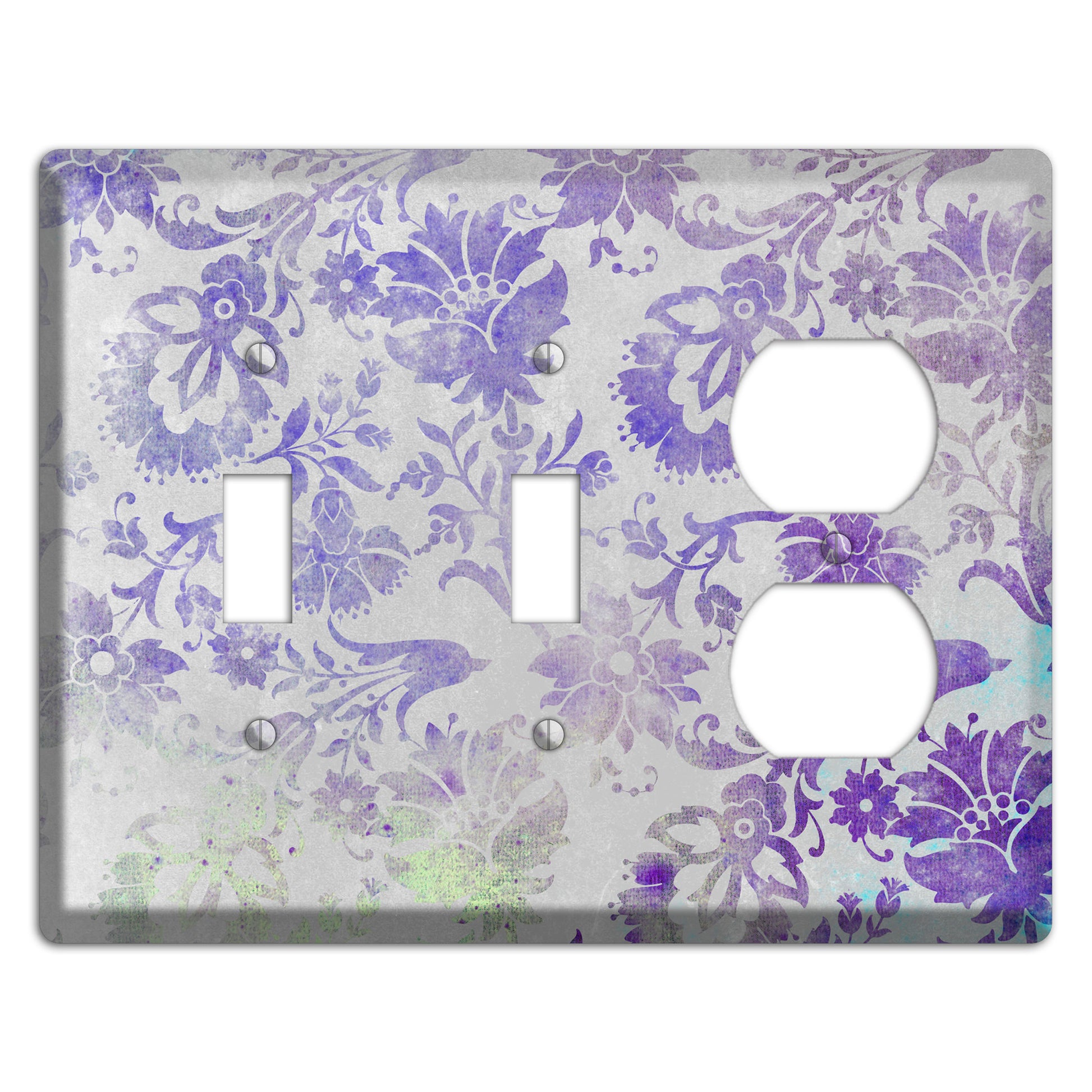 Chatelle Whimsical Damask 2 Toggle / Duplex Wallplate