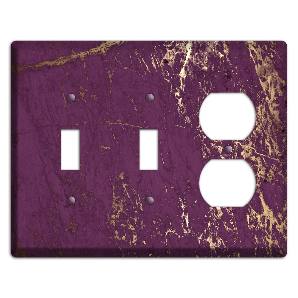 Finn Marble 2 Toggle / Duplex Wallplate