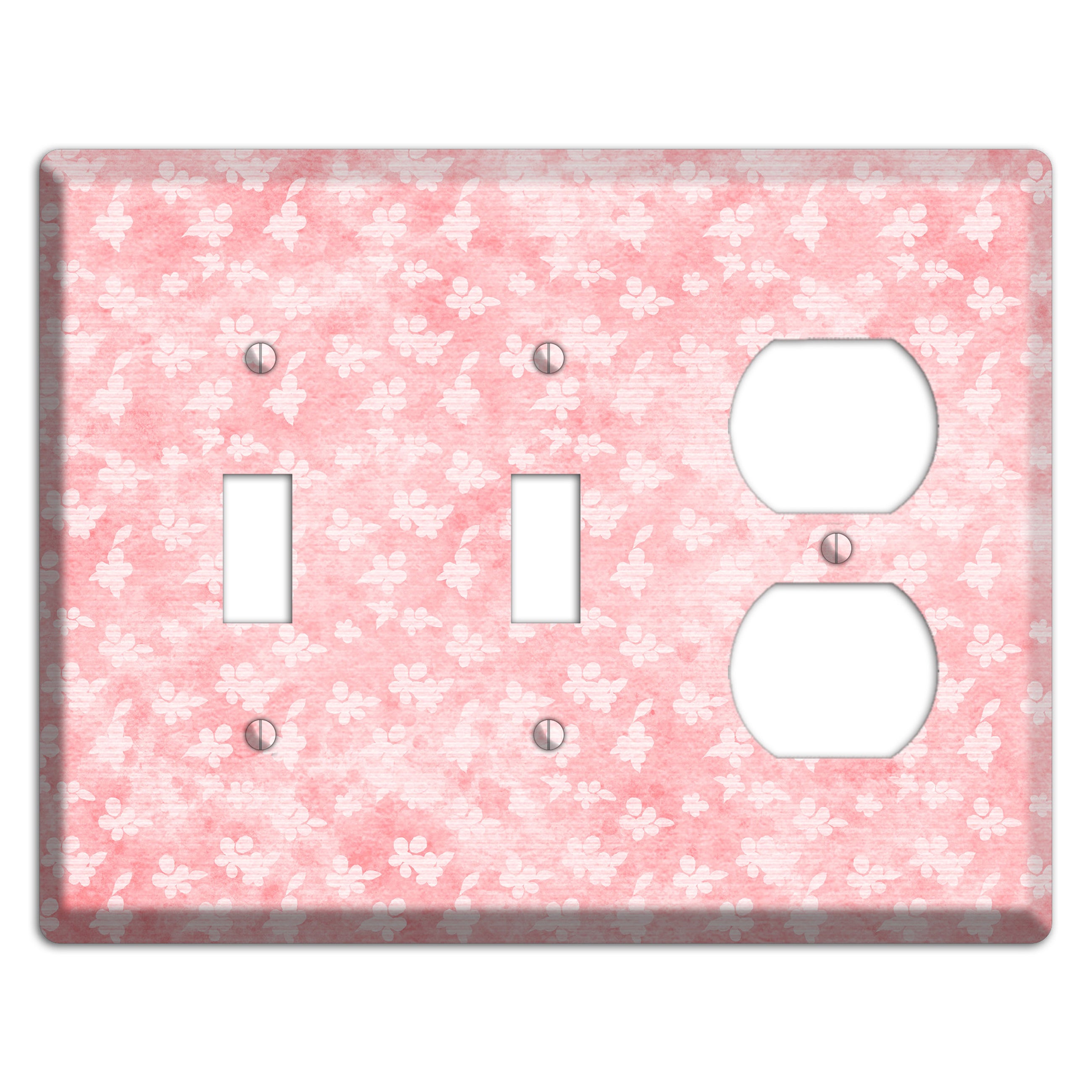 Abbey Soft Coral 2 Toggle / Duplex Wallplate