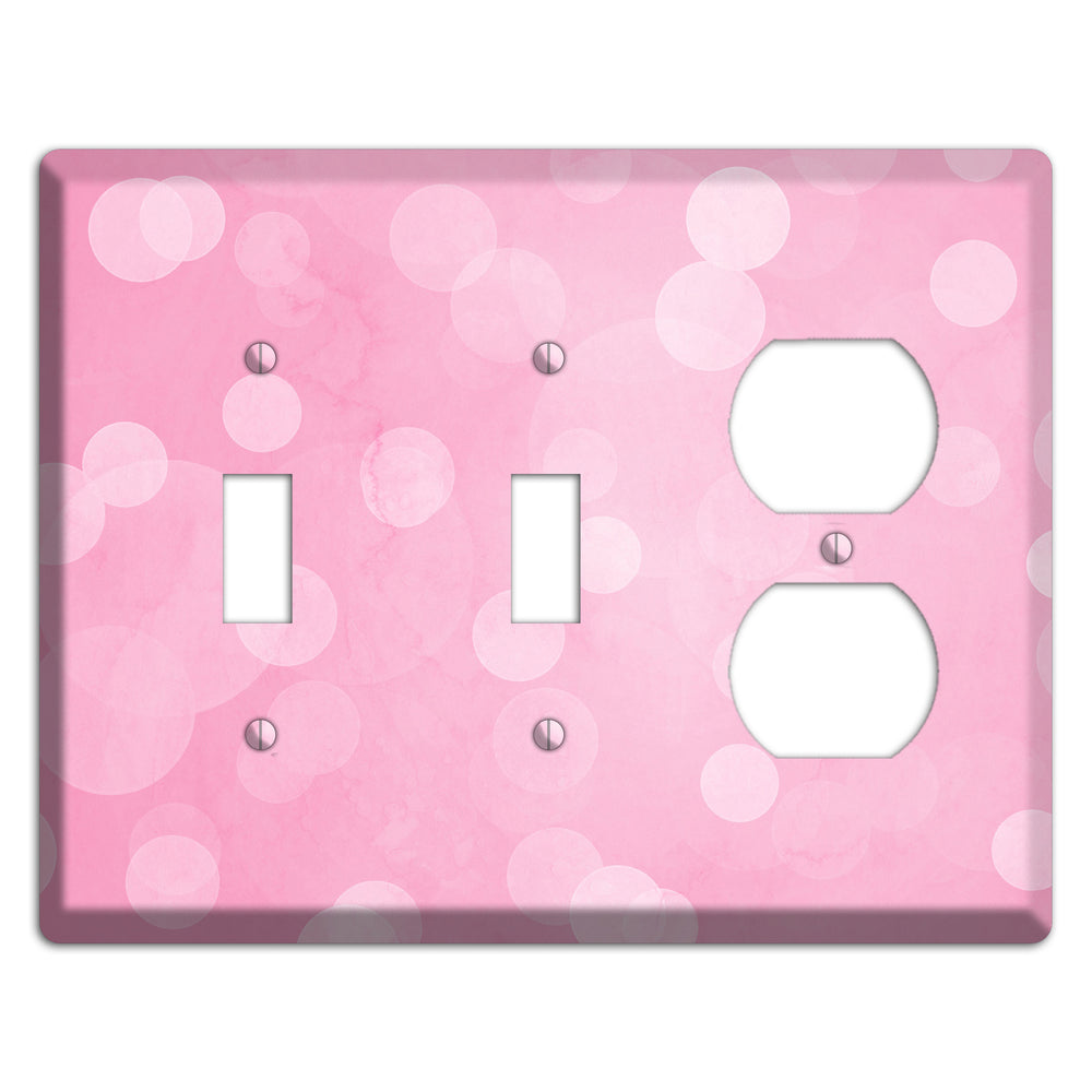 purple Pizzaz Pink Texture 2 Toggle / Duplex Wallplate